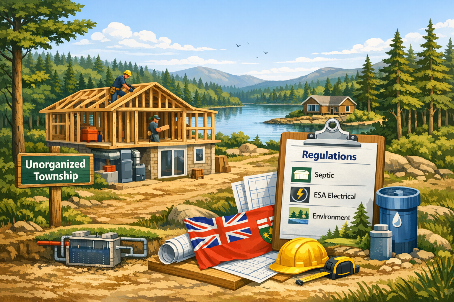 Do I Need a Building Permit in an Unorganized Township in Northern Ontario?