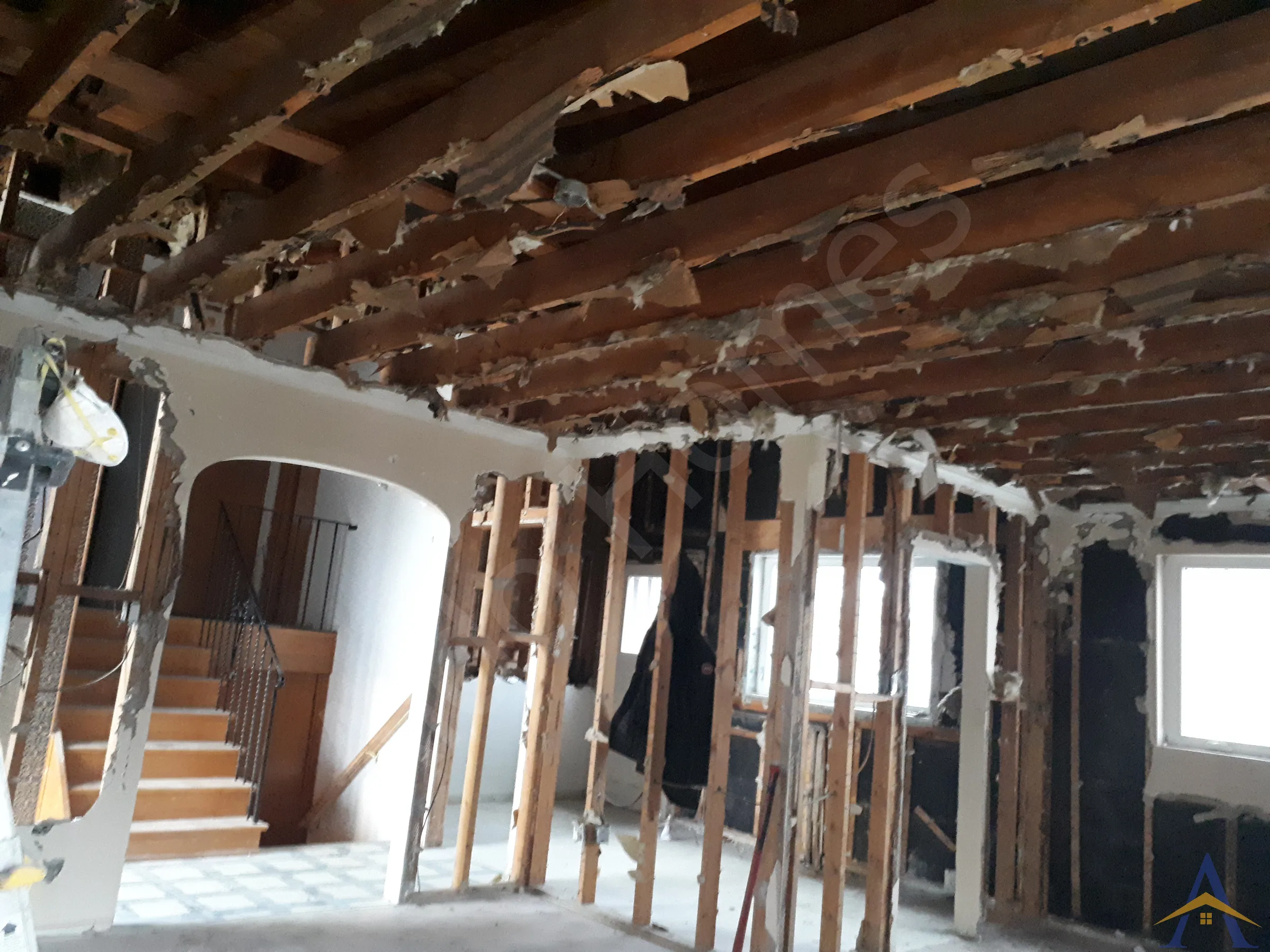 Cathedral Ceiling Conversion - Morden, Oakville - Image 1