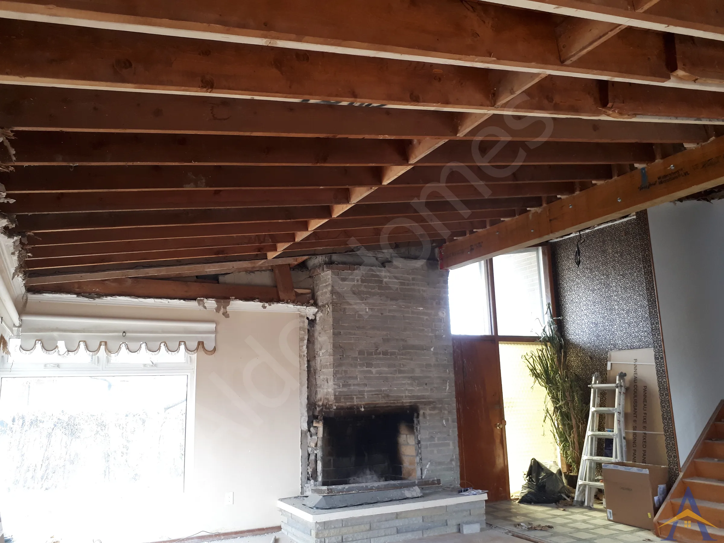 Cathedral Ceiling Conversion - Morden, Oakville - Image 2