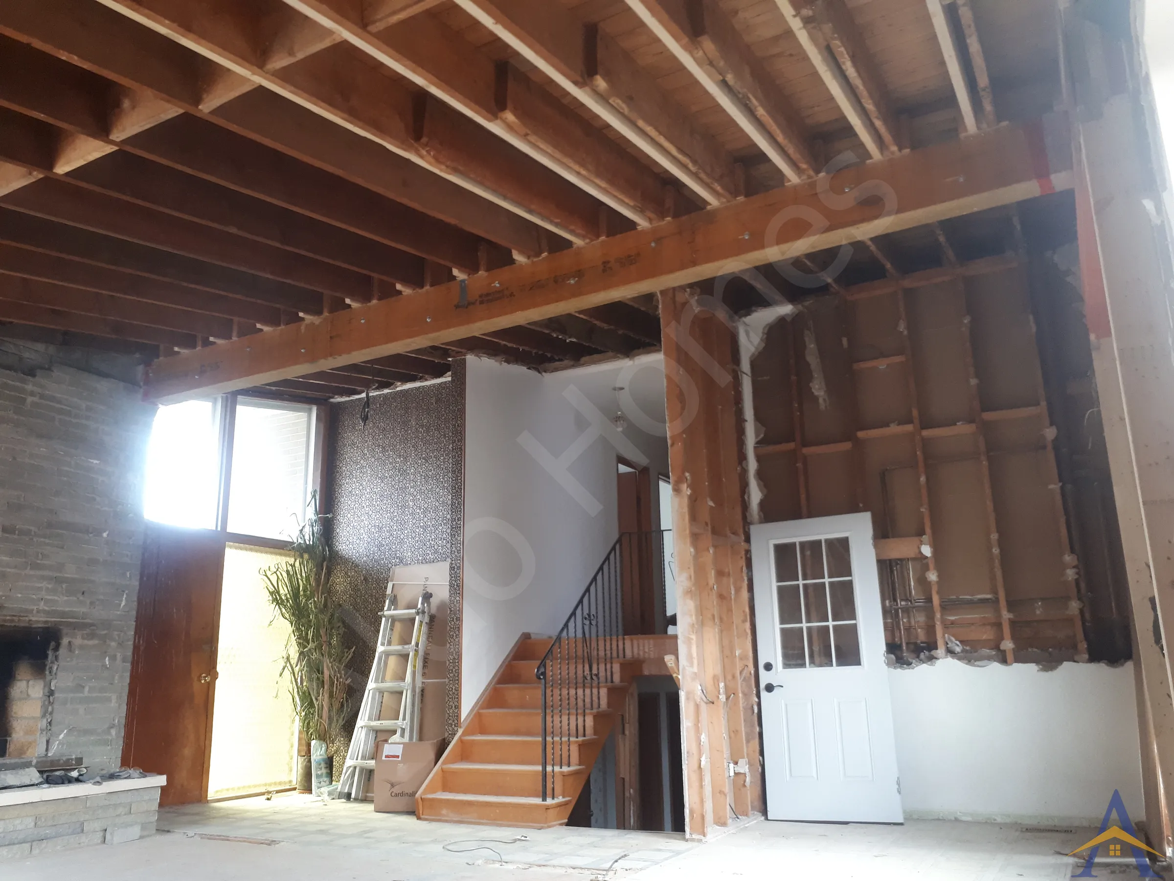 Cathedral Ceiling Conversion - Morden, Oakville - Image 8