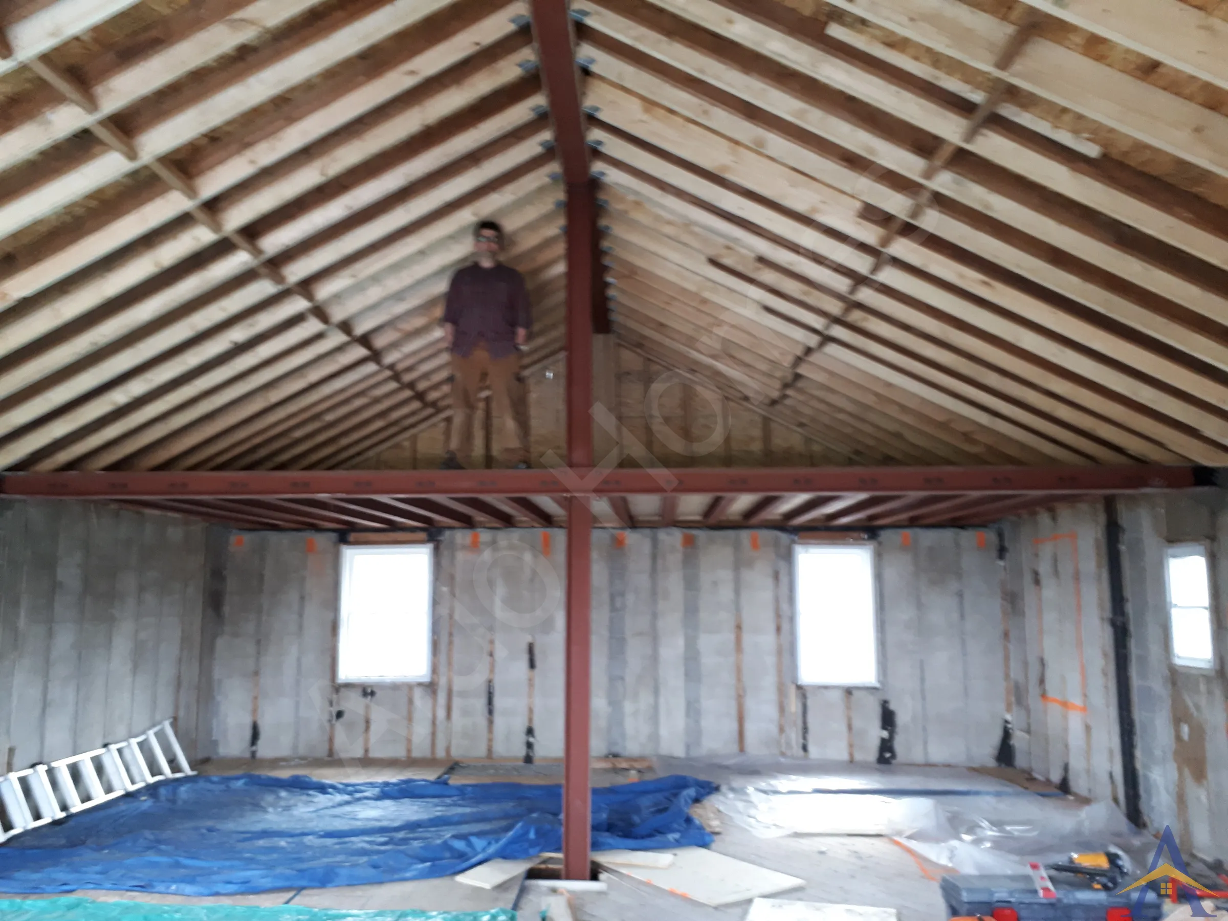 Cathedral Ceiling Conversion - Sunnypoint Crescent, Toronto - Image 20