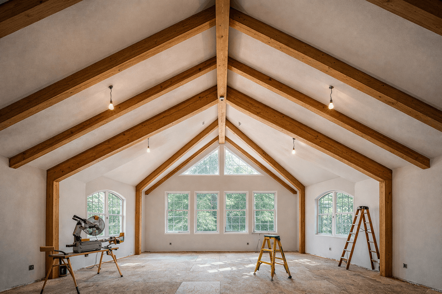 Cathedral Ceiling Conversion