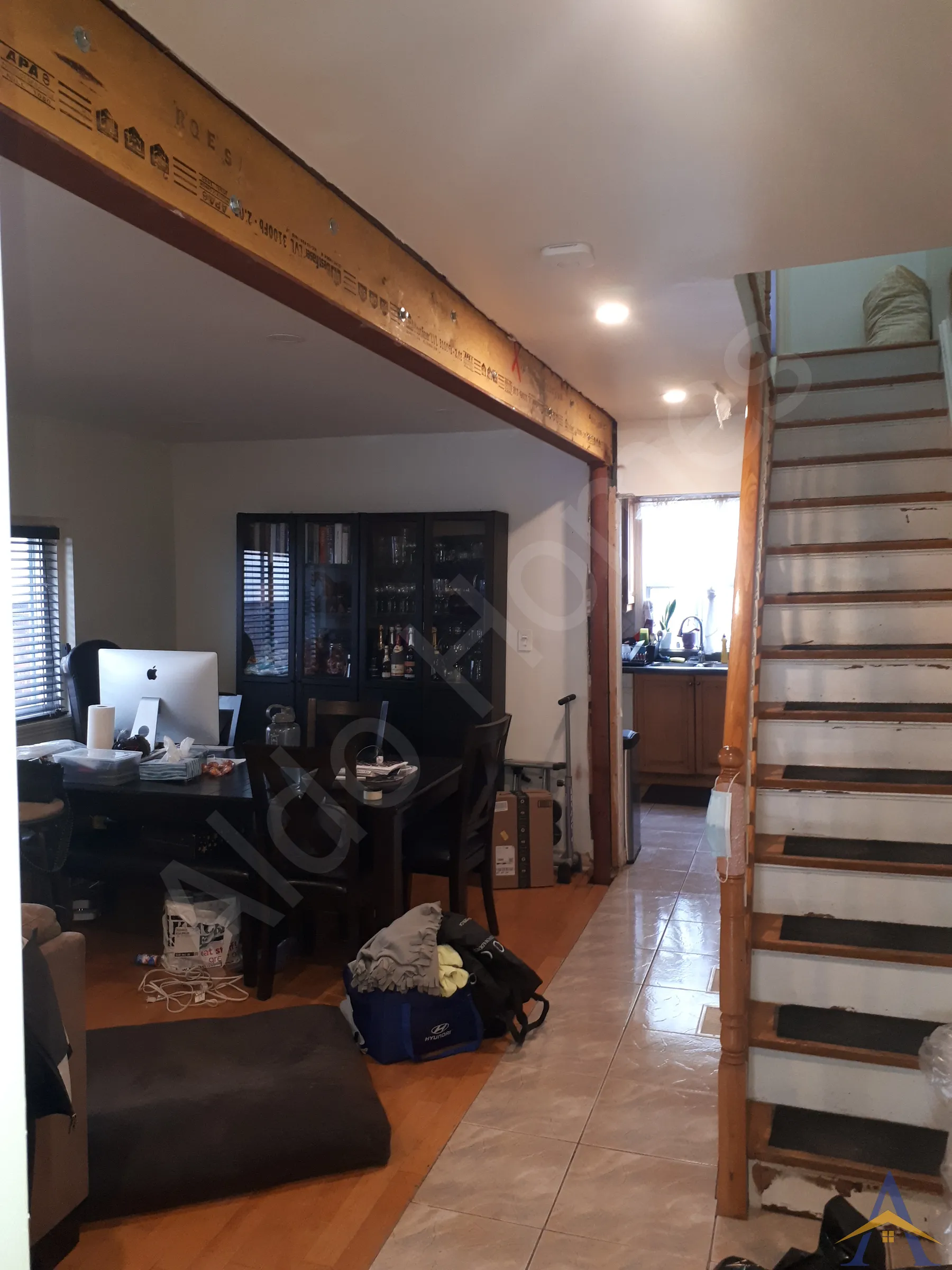 Load Bearing Wall Removal - Two Story - Allenvale, Toronto - Image 4