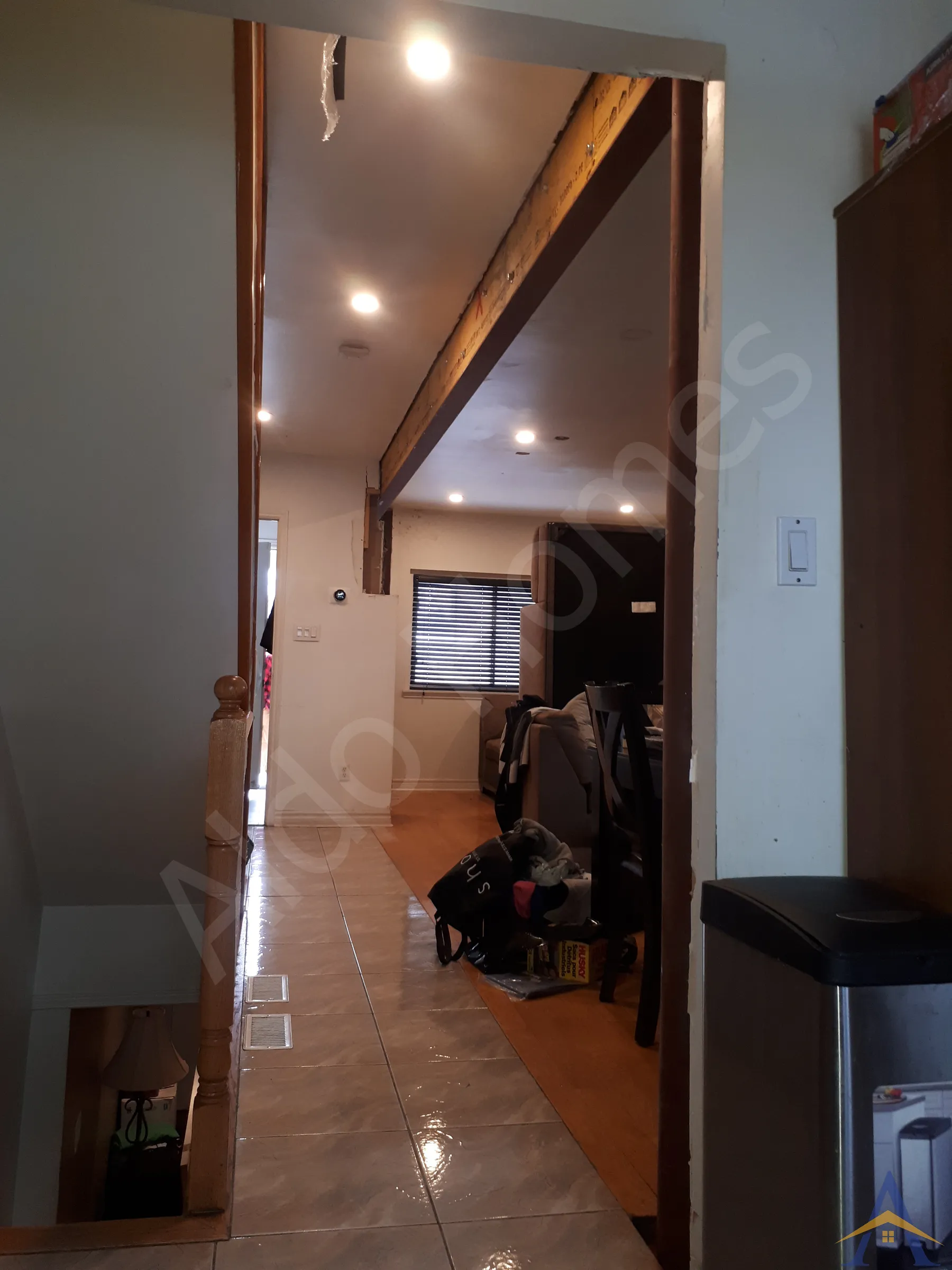 Load Bearing Wall Removal - Two Story - Allenvale, Toronto - Image 5