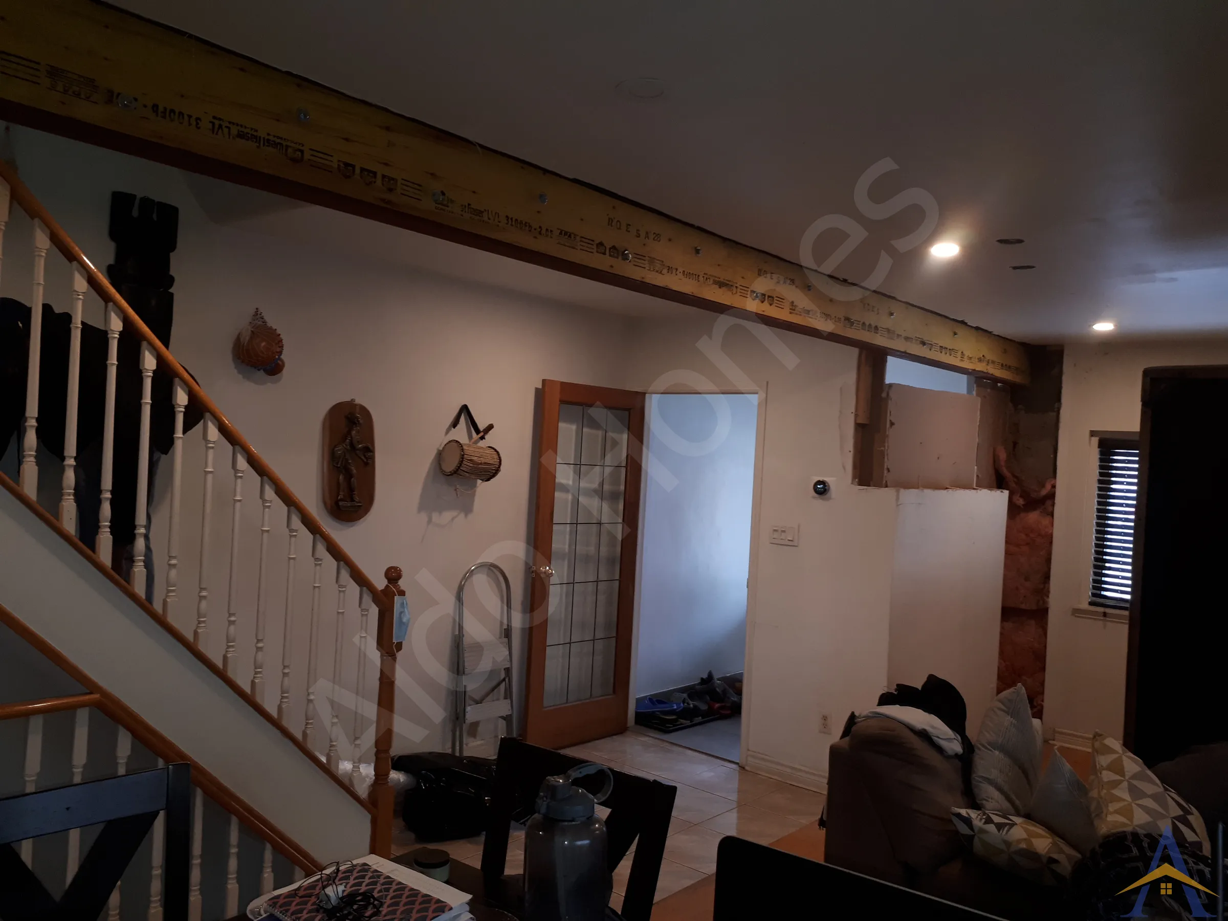 Load Bearing Wall Removal - Two Story - Allenvale, Toronto - Image 6