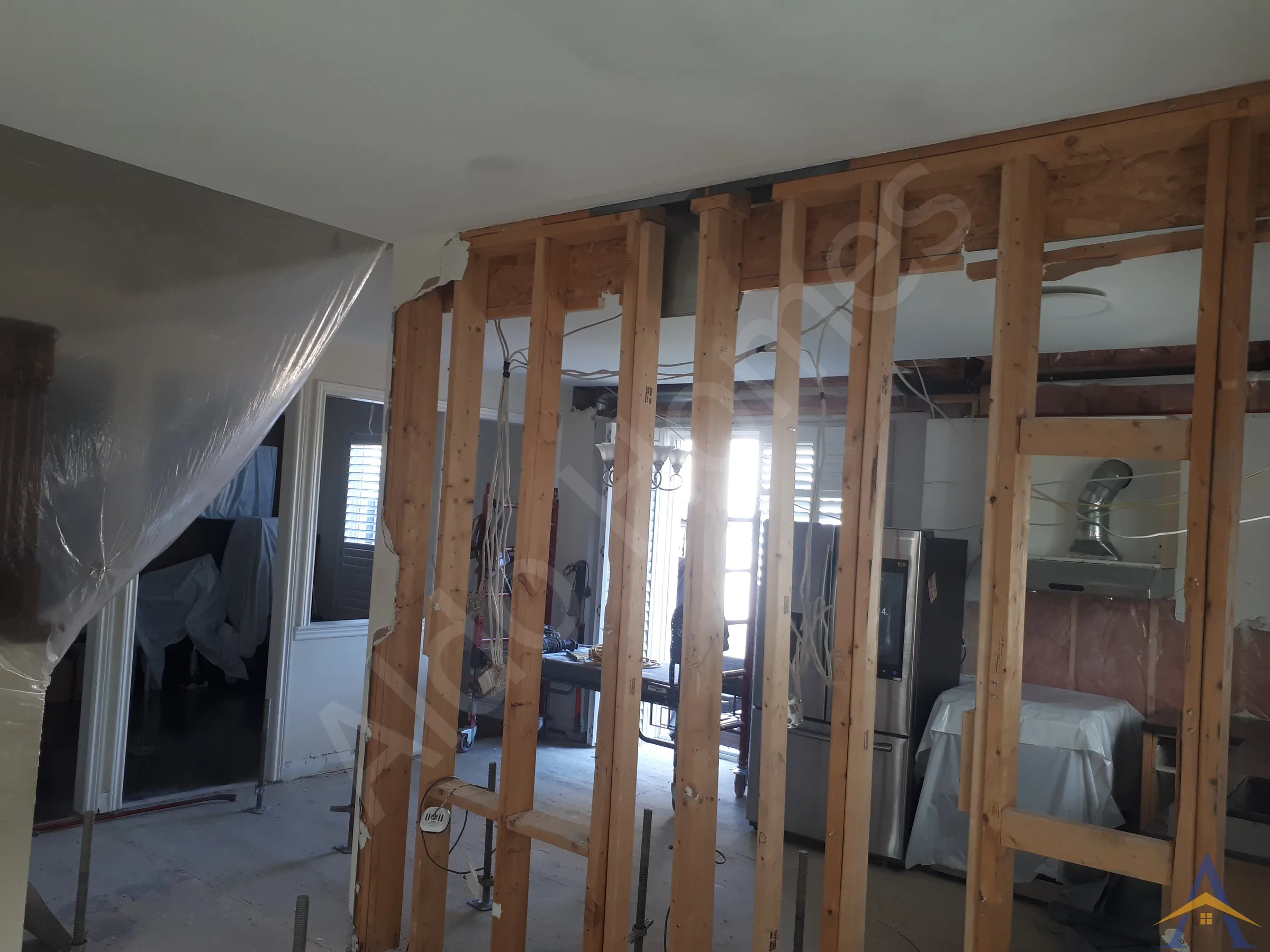 Load Bearing Wall Removal - Two Story - Ancient Stone, Mississauga - Image 2