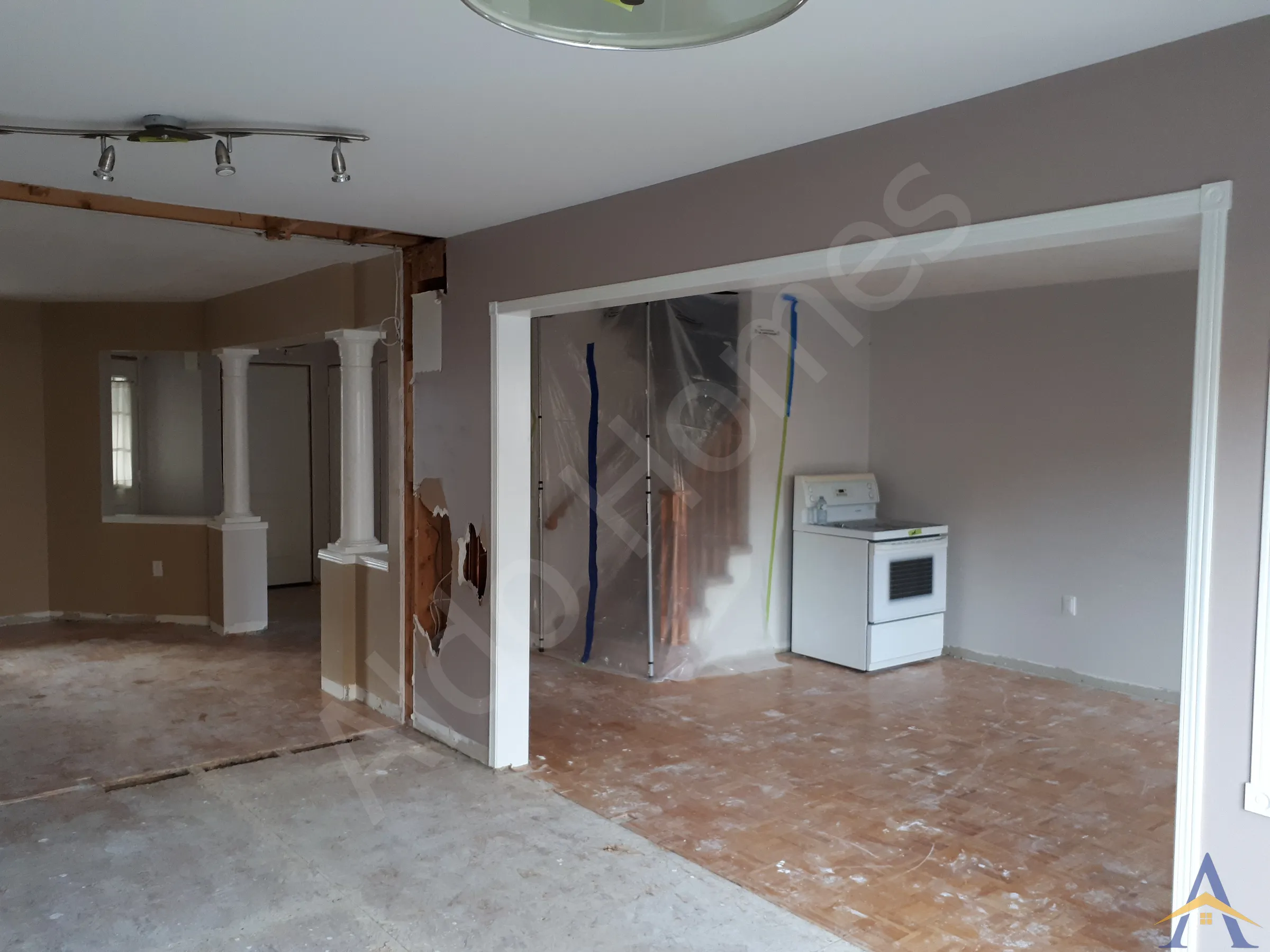 Load Bearing Wall Removal - Two Story - Aster Cres, Whitby - Image 1