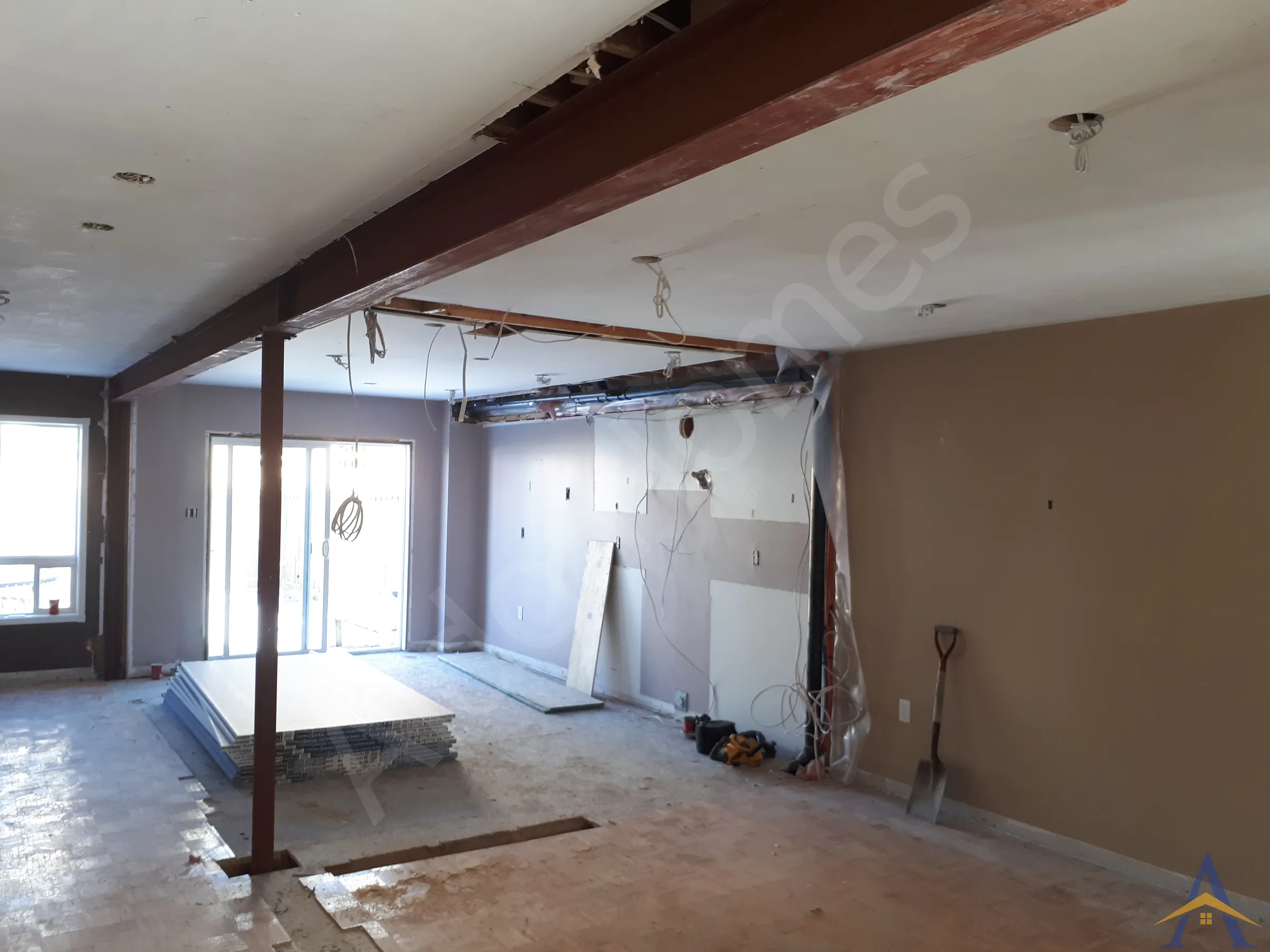 Load Bearing Wall Removal - Two Story - Aster Cres, Whitby - Image 5