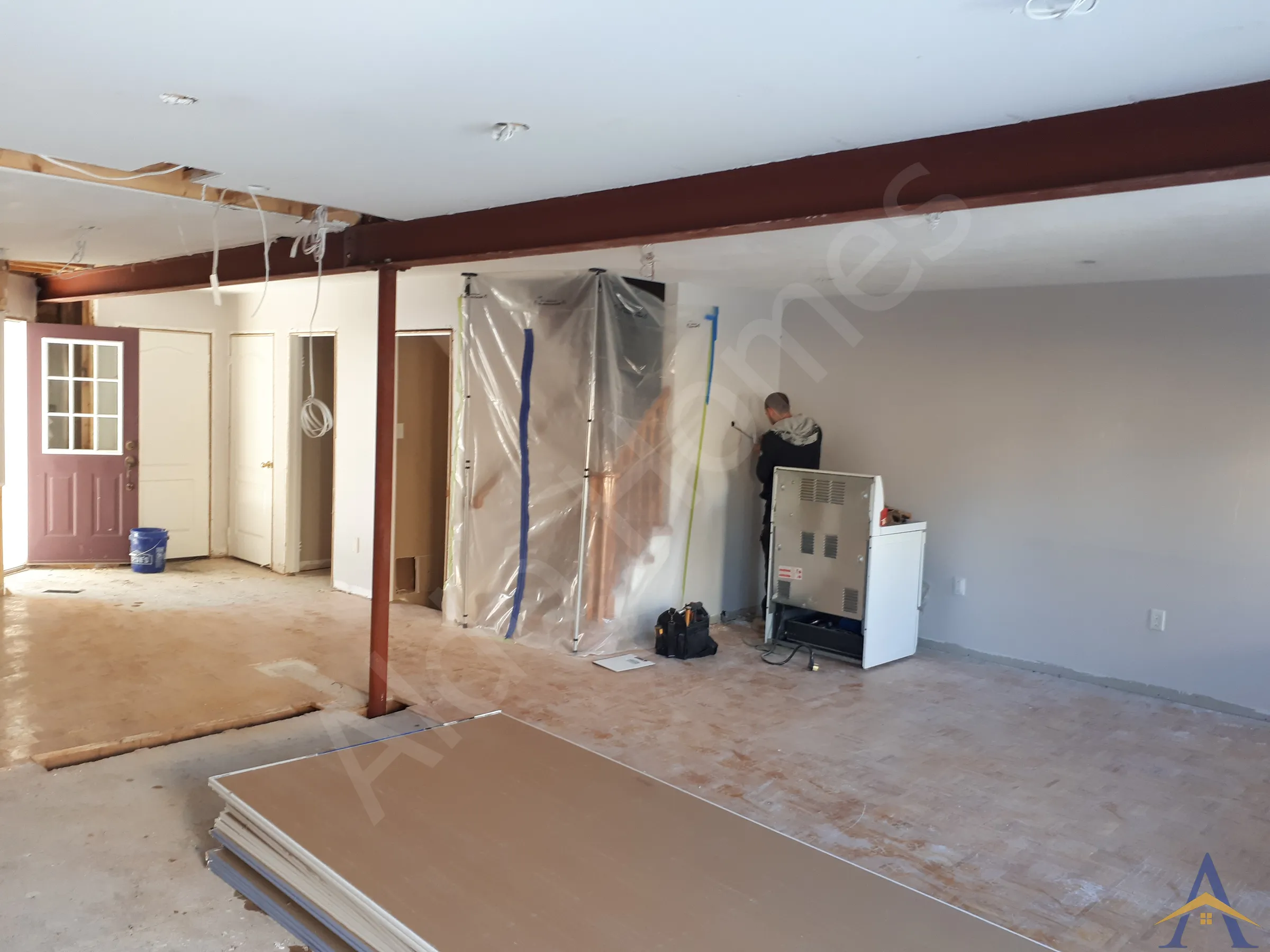 Load Bearing Wall Removal - Two Story - Aster Cres, Whitby - Image 7
