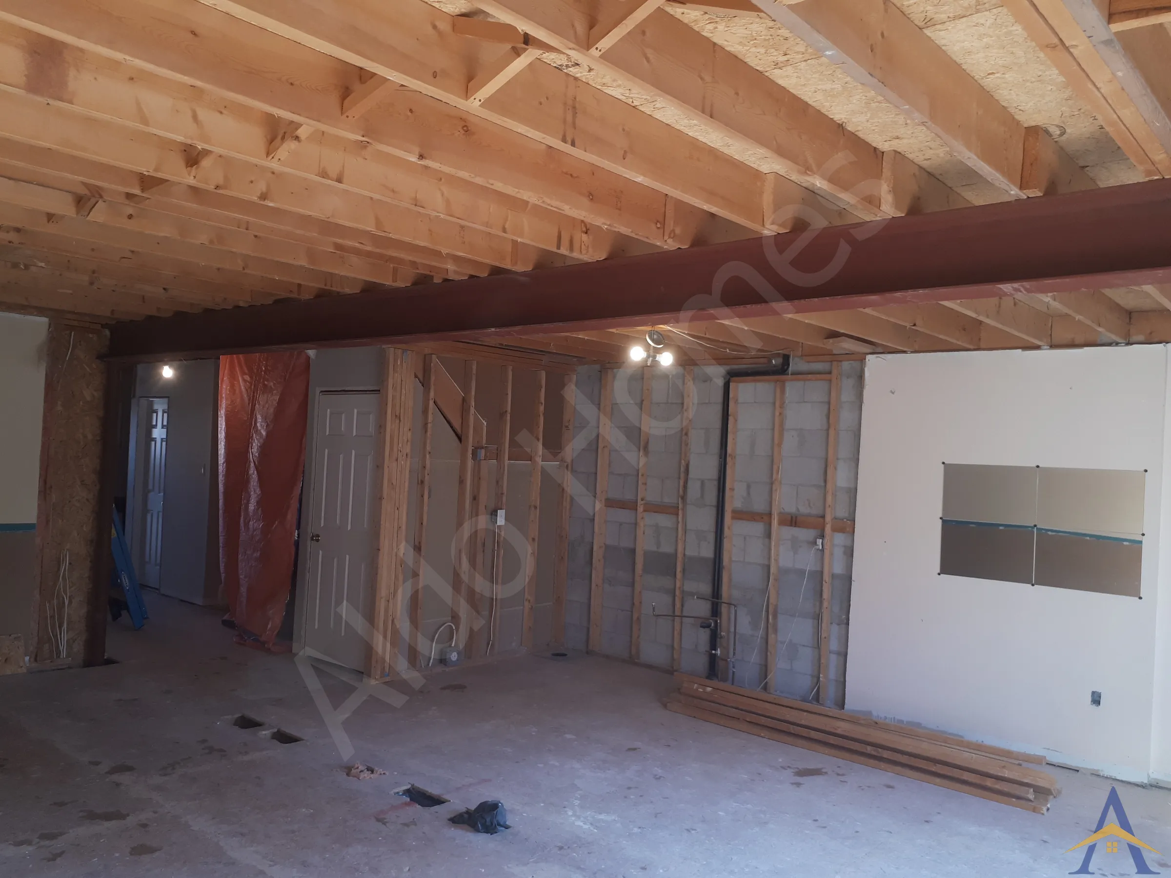Load Bearing Wall Removal - Two Story - Blackburn, Oakville - Image 4