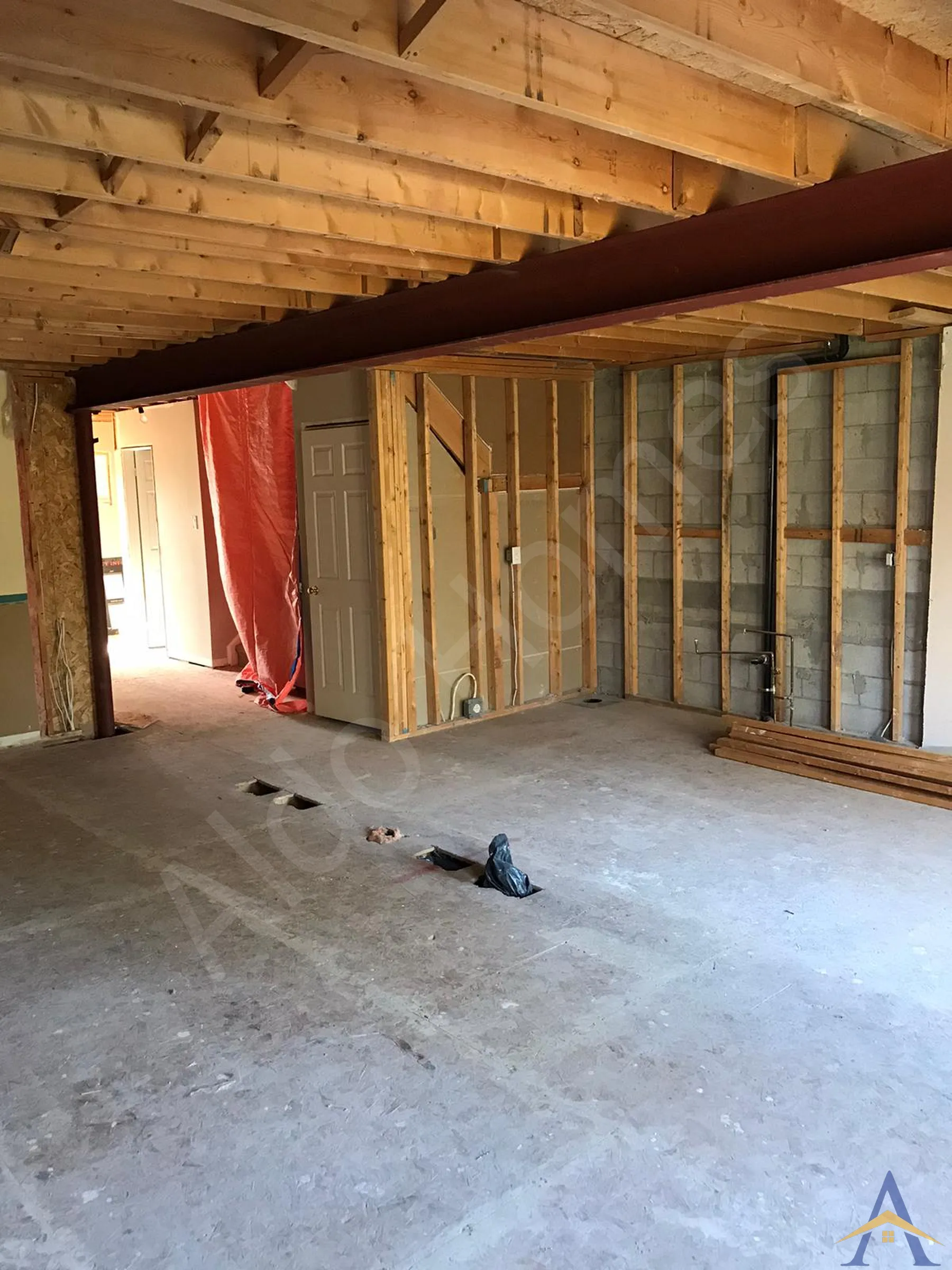 Load Bearing Wall Removal - Two Story - Blackburn, Oakville - Image 12