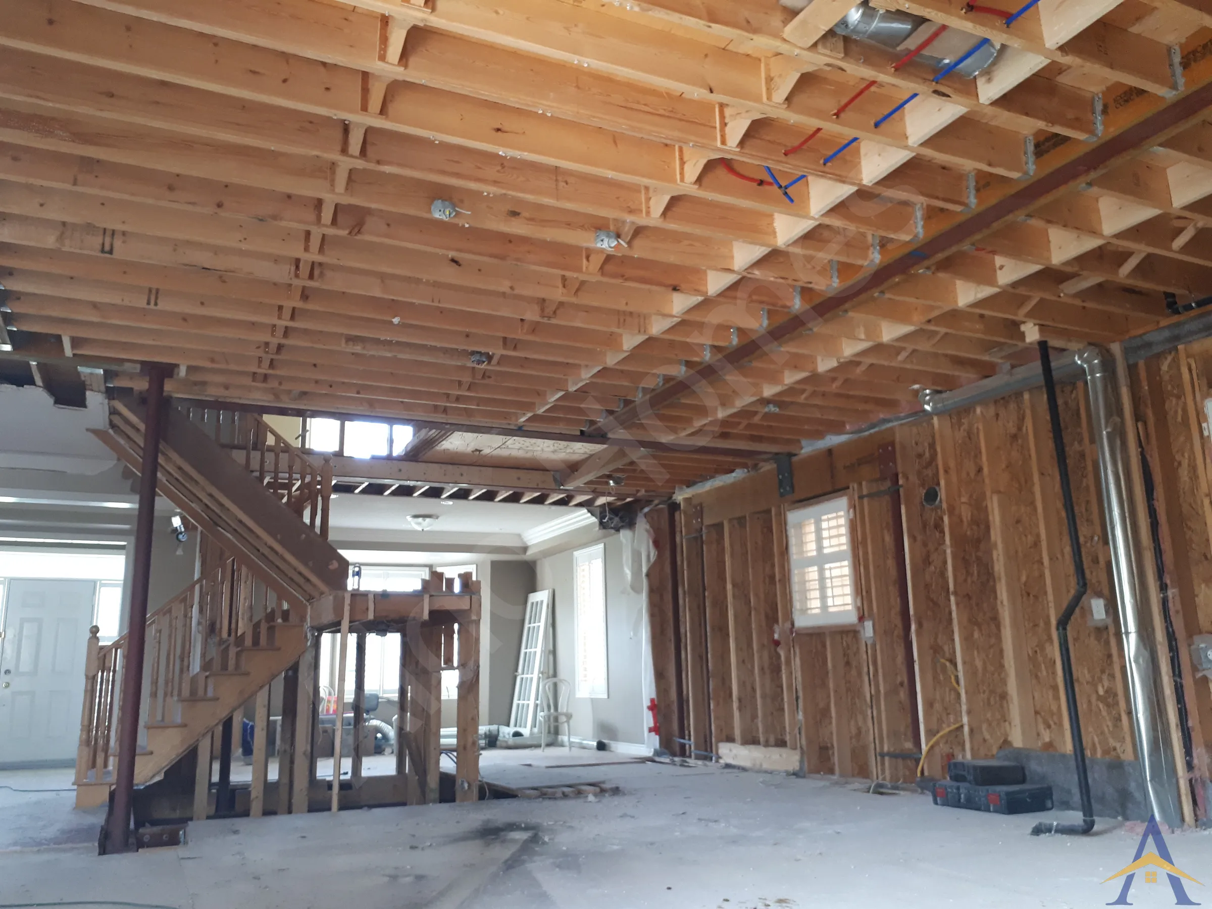Load Bearing Wall Removal - Two Story - Crescent Park Lane, Markham - Image 9