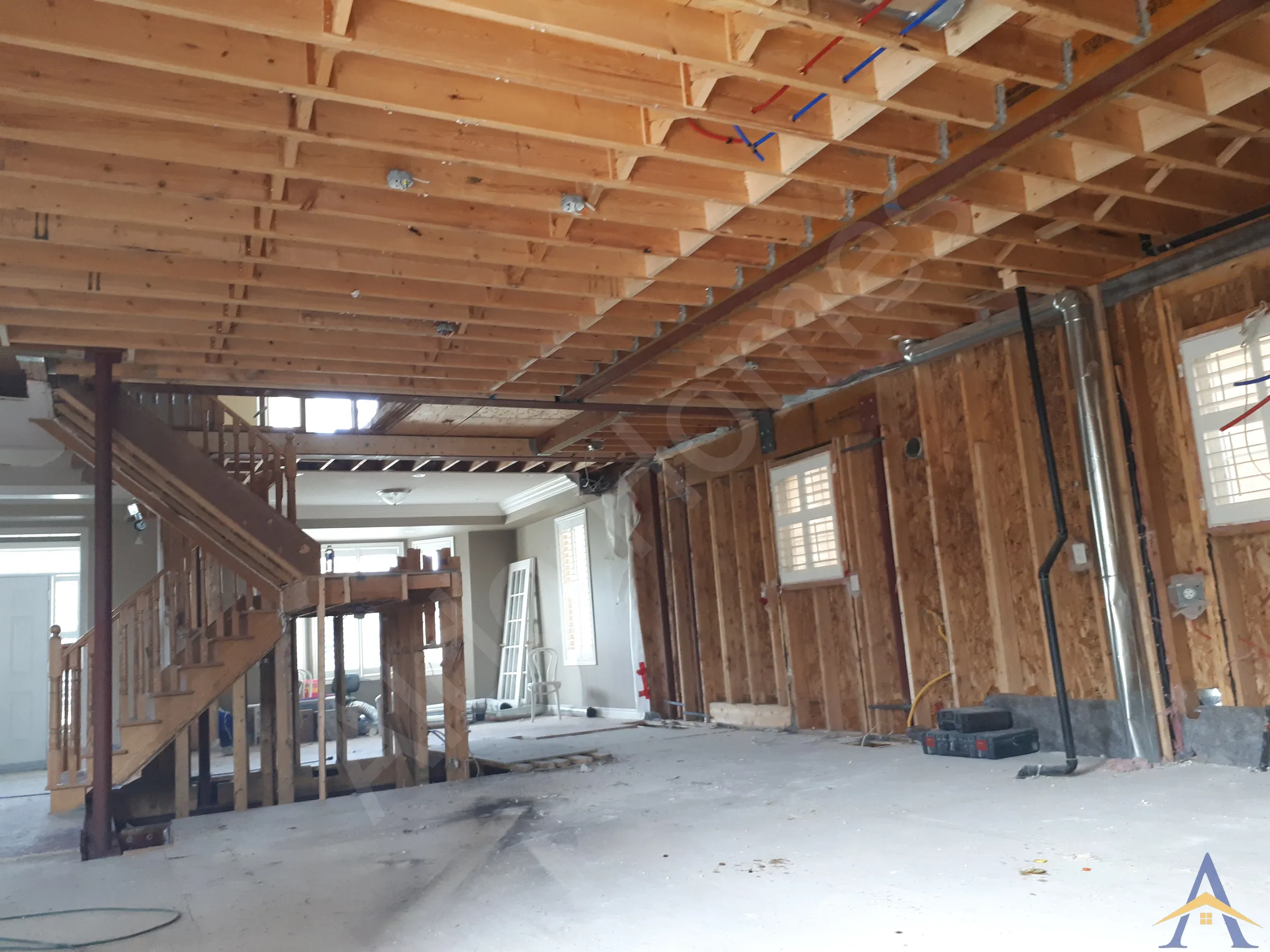 Load Bearing Wall Removal - Two Story - Crescent Park Lane, Markham - Image 10