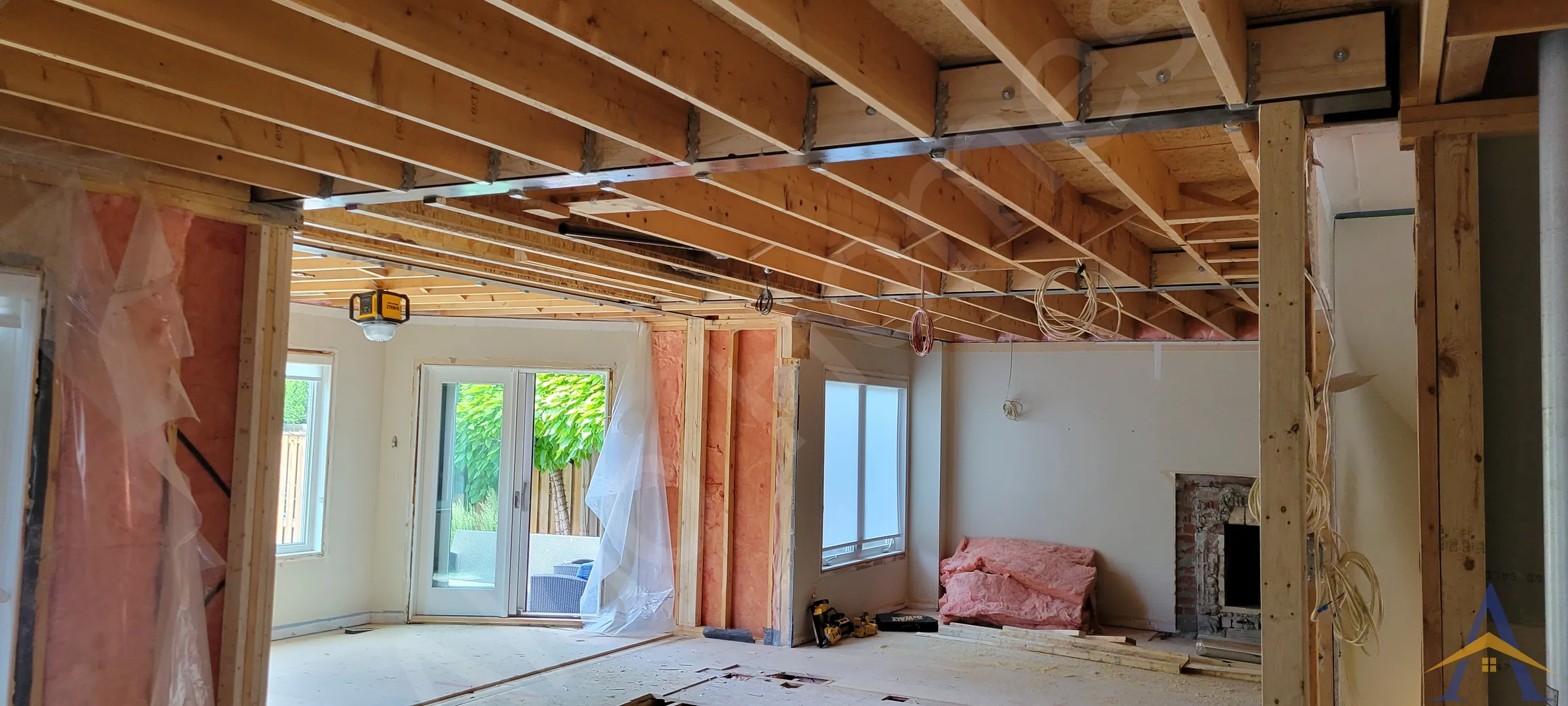 Load Bearing Wall Removal - Two Story - Forest Trail, Oakville - Image 9