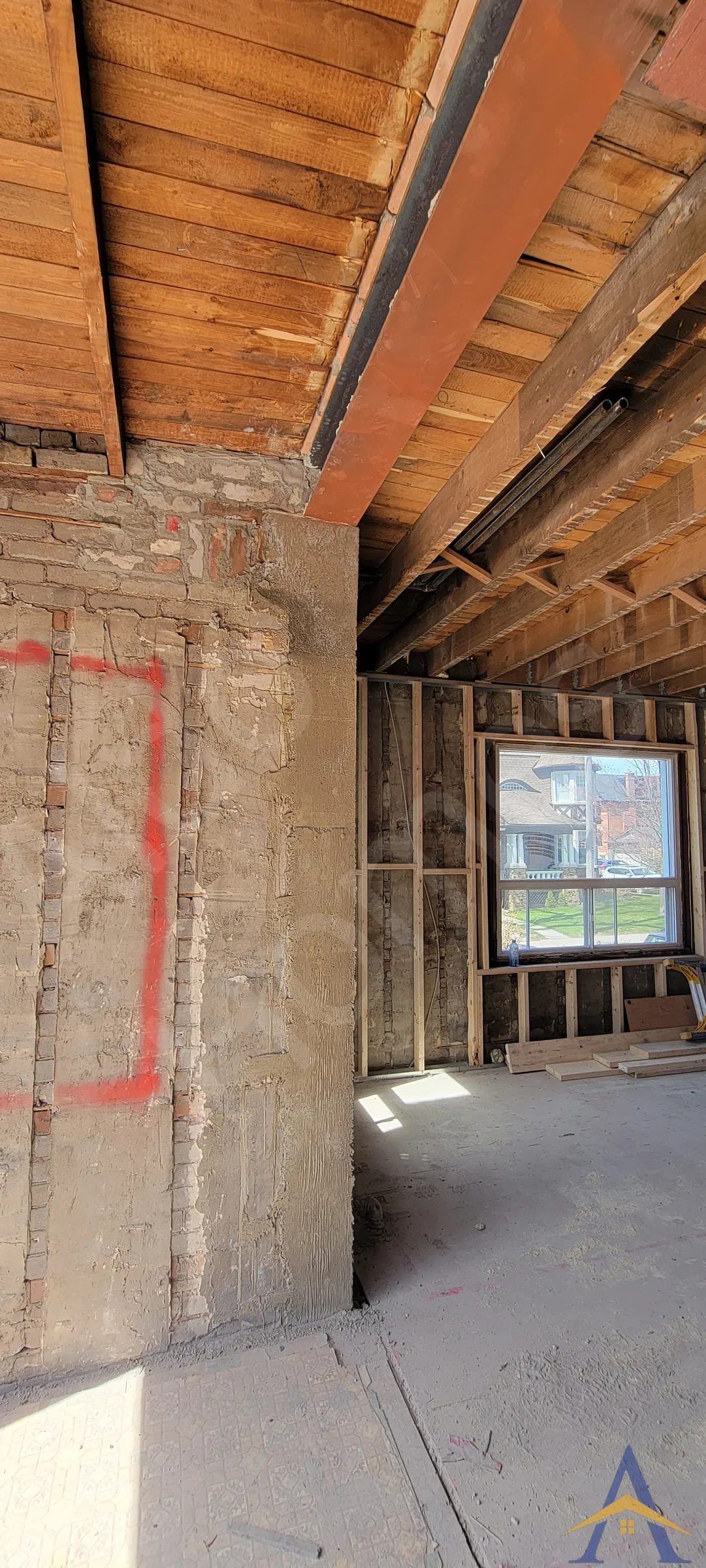 Load Bearing Wall Removal - Two Story - Grenadier, Toronto - Image 9