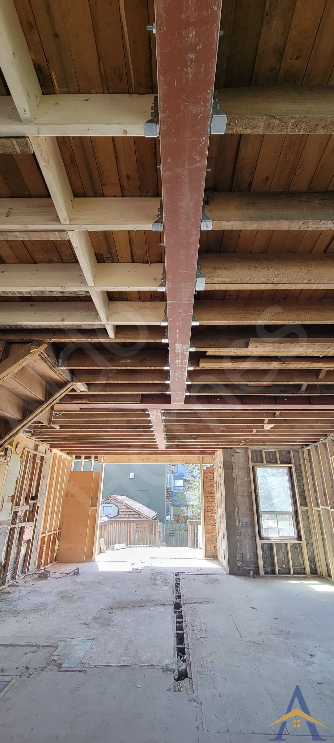 Load Bearing Wall Removal - Two Story - Grenadier, Toronto - Image 12