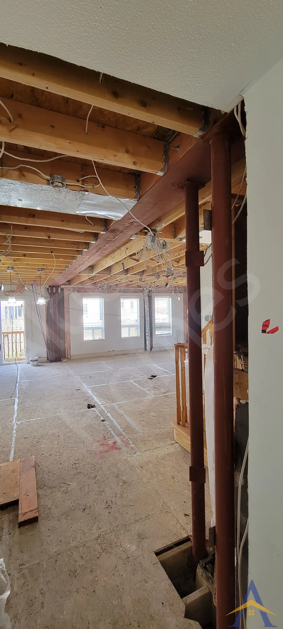 Load Bearing Wall Removal - Two Story - Knight Trail, Milton - Image 2