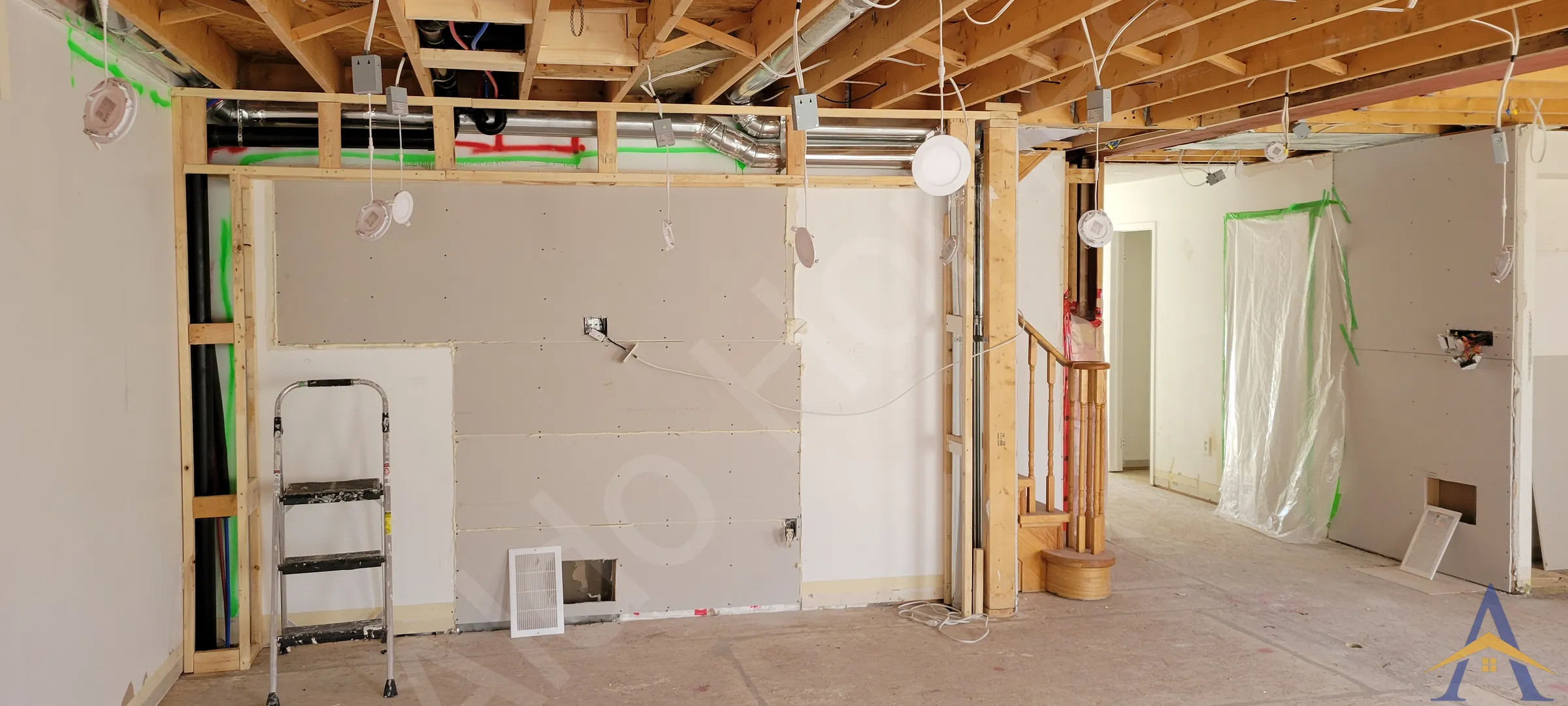Load Bearing Wall Removal - Two Story - Knight Trail, Milton - Image 8