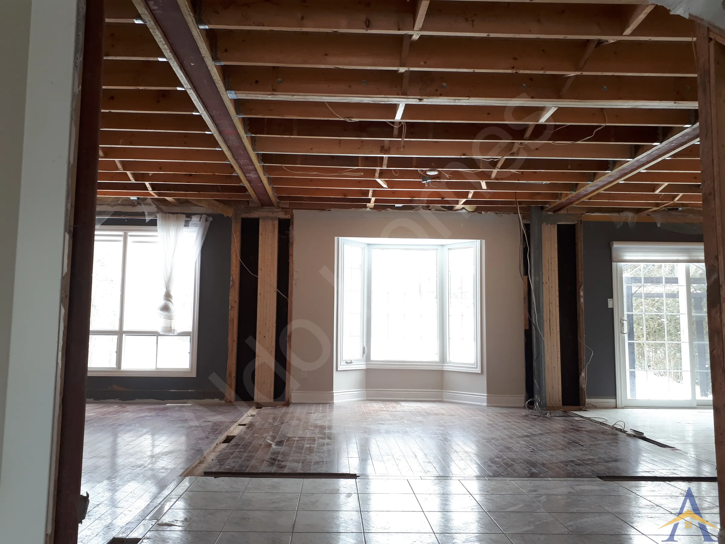 Load Bearing Wall Removal - Two Story - Madden Blvd, Oakville - Image 6