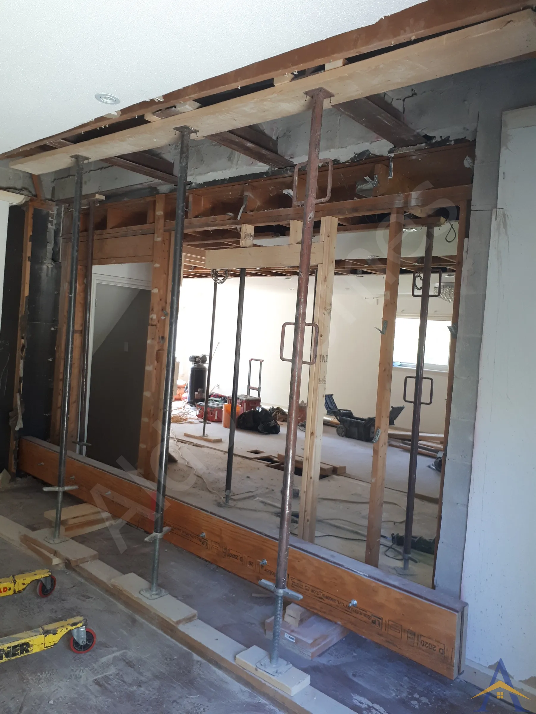 Load Bearing Wall Removal - Two Story - Nymark, North York - Image 8