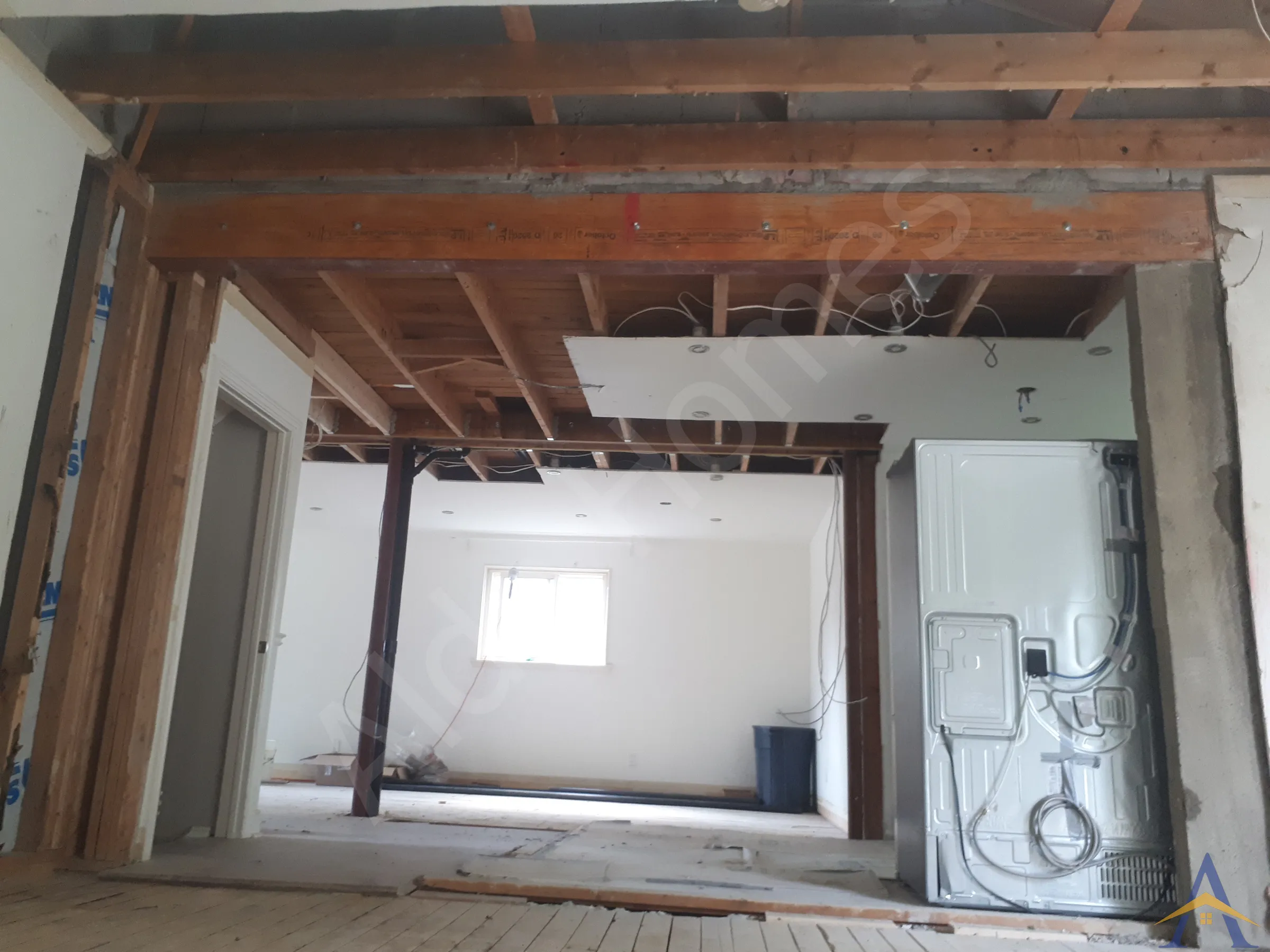 Load Bearing Wall Removal - Two Story - Nymark, North York - Image 13