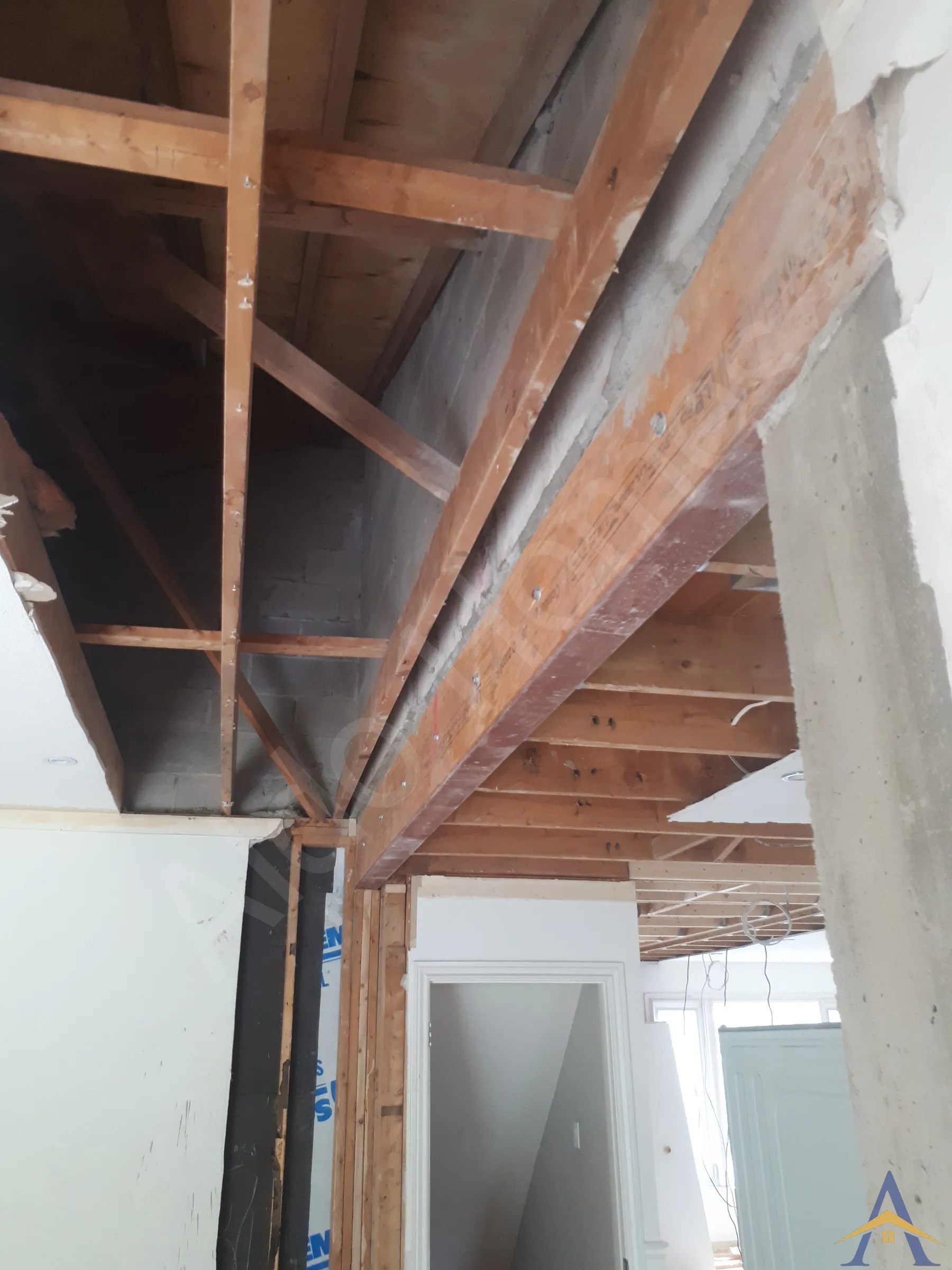 Load Bearing Wall Removal - Two Story - Nymark, North York - Image 14
