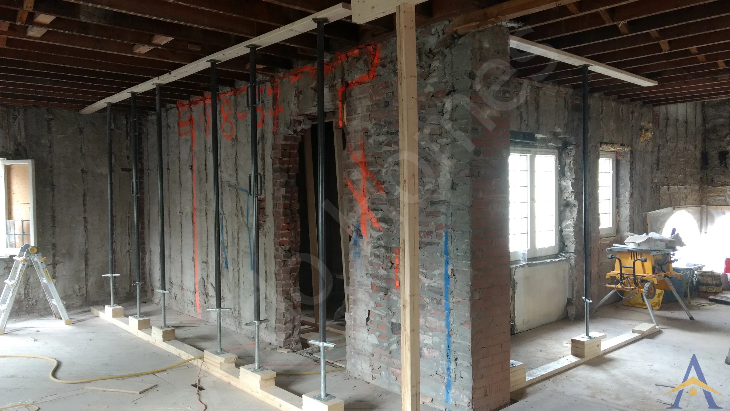 Load Bearing Wall Removal - Two Story - Old Forest Hill Rd, Toronto - Image 12