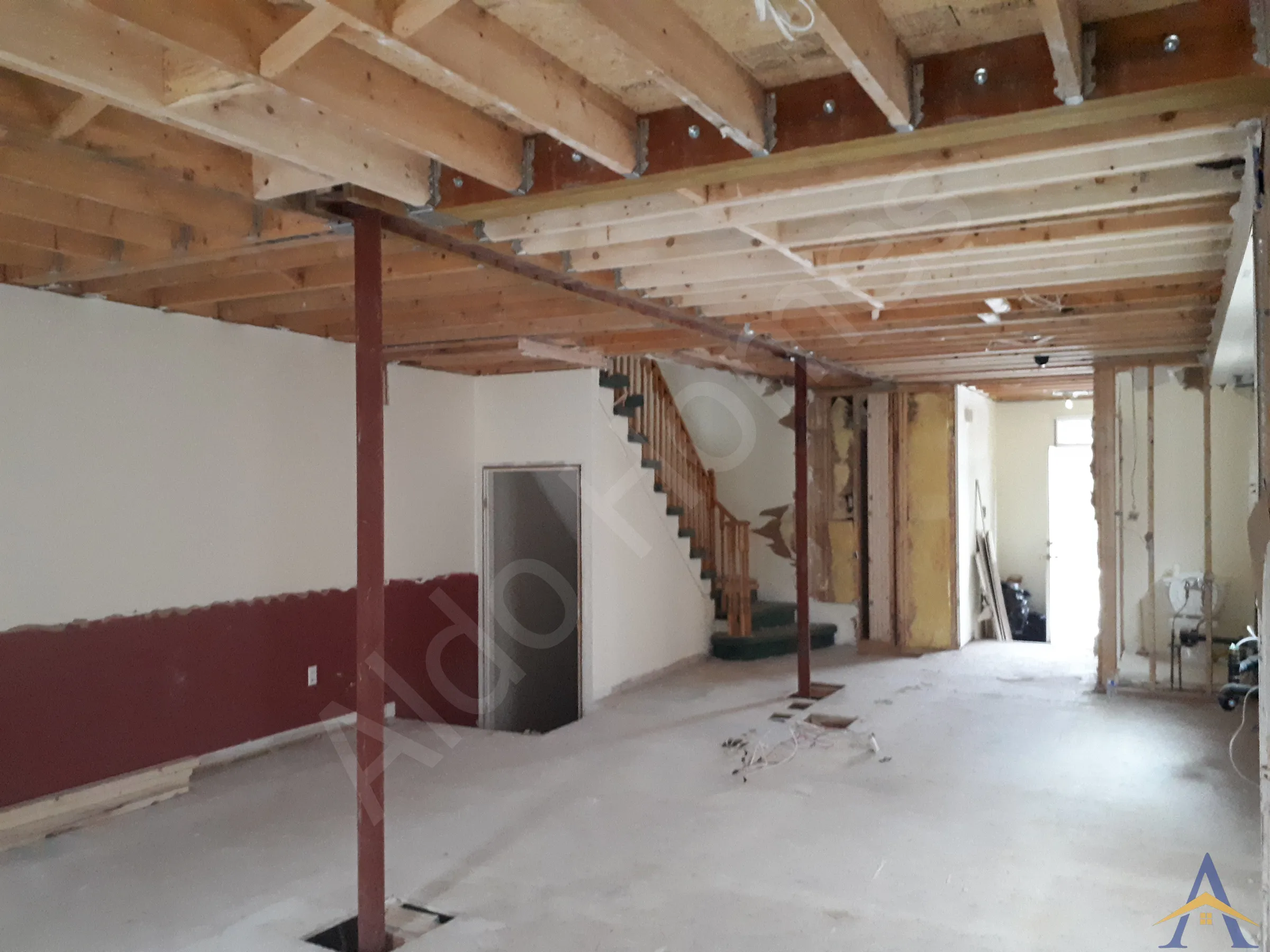 Load Bearing Wall Removal - Two Story - Palmerston, Mississauga - Image 6