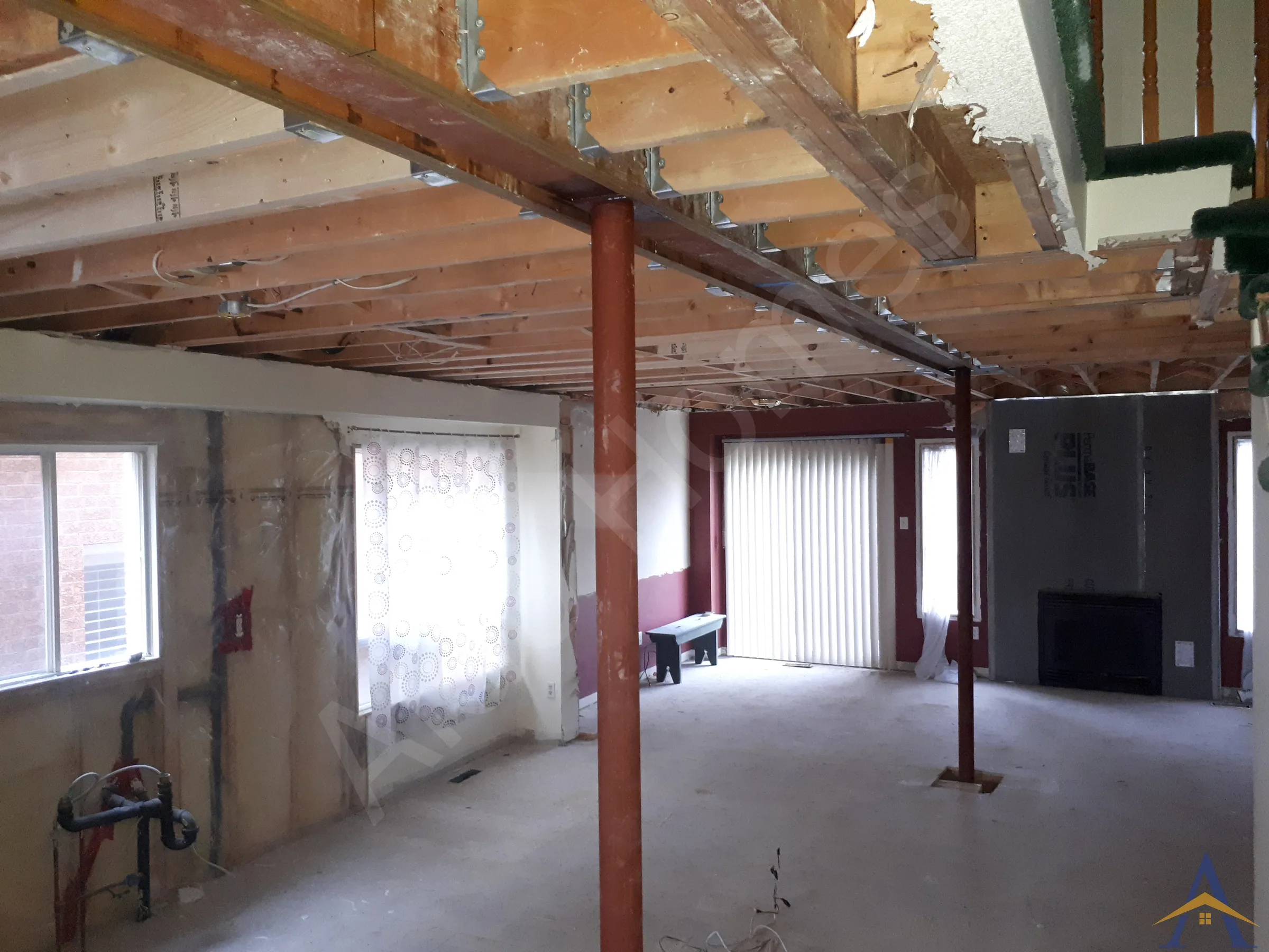 Load Bearing Wall Removal - Two Story - Palmerston, Mississauga - Image 8