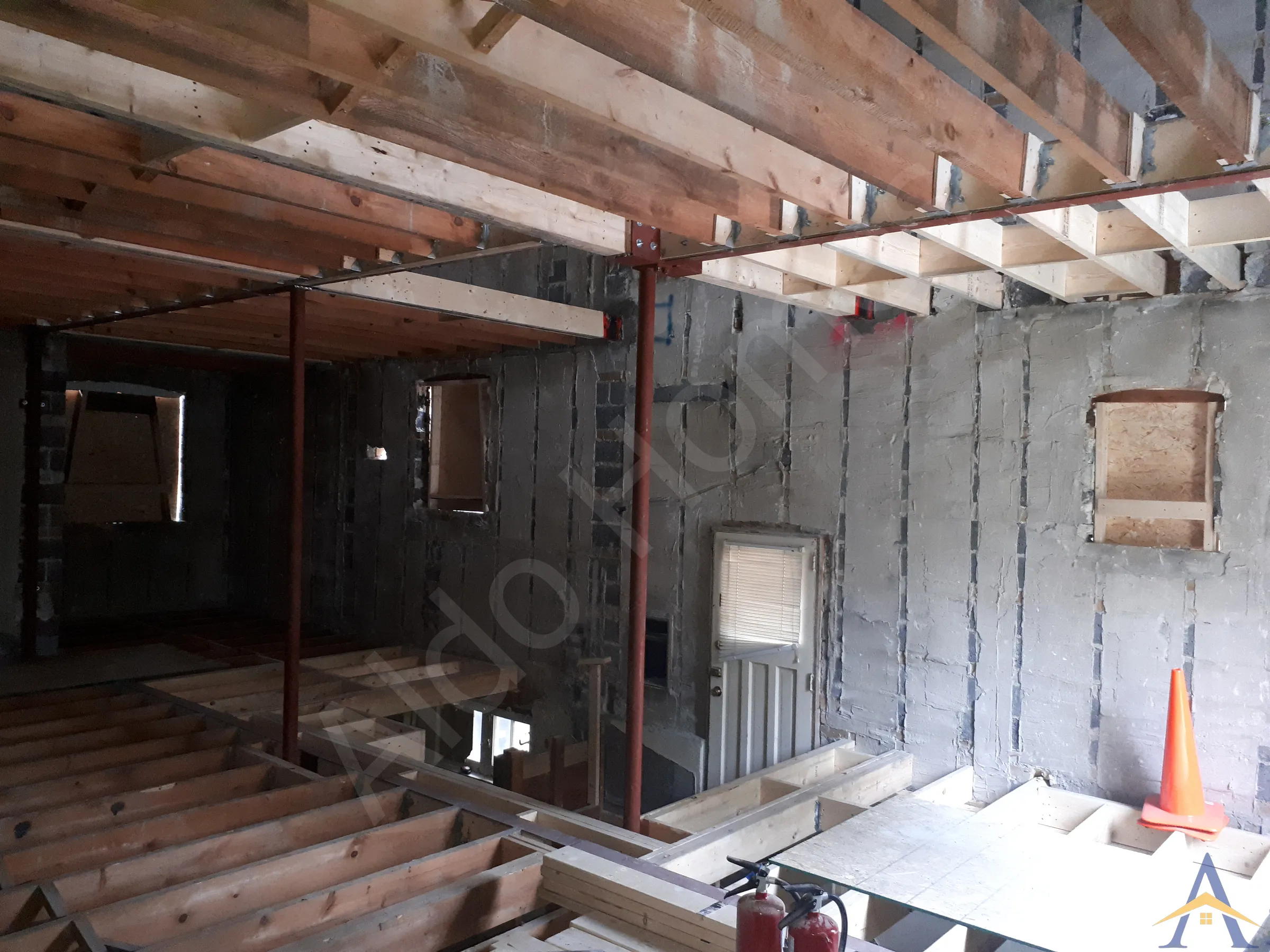 Load Bearing Wall Removal - Two Story - Peveril Hill N, Toronto - Image 8