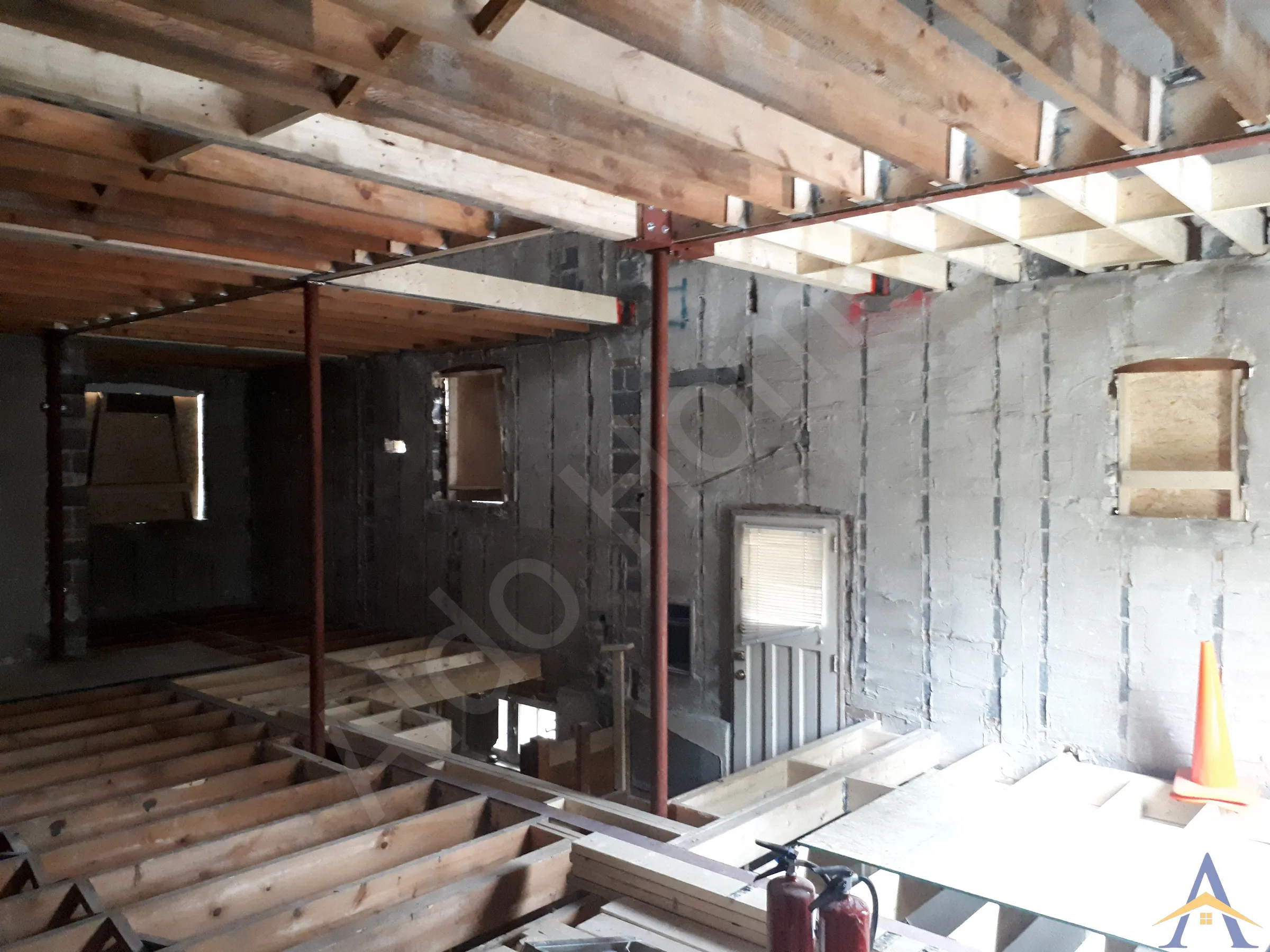 Load Bearing Wall Removal - Two Story - Peveril Hill N, Toronto - Image 9