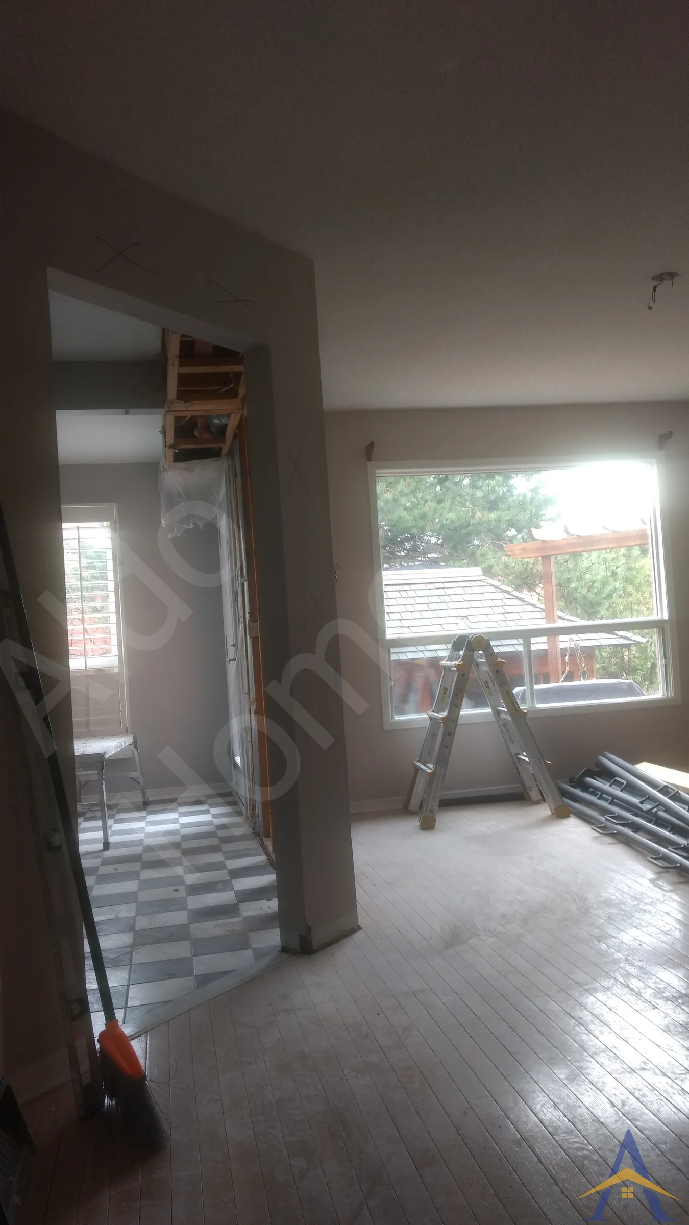 Load Bearing Wall Removal - Two Story - River Oaks Blvd, Oakville - Image 1