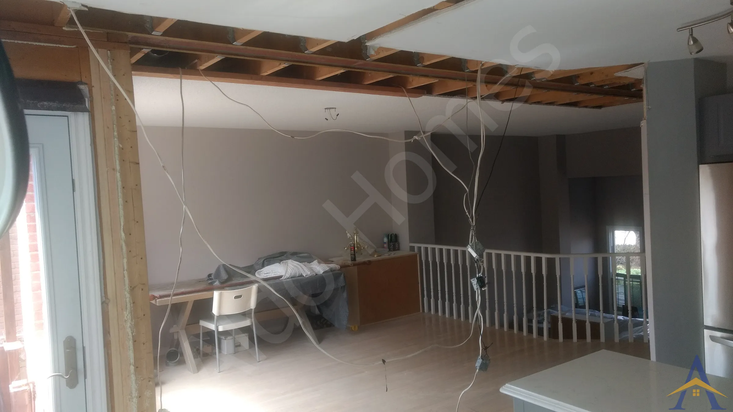 Load Bearing Wall Removal - Two Story - River Oaks Blvd, Oakville - Image 5
