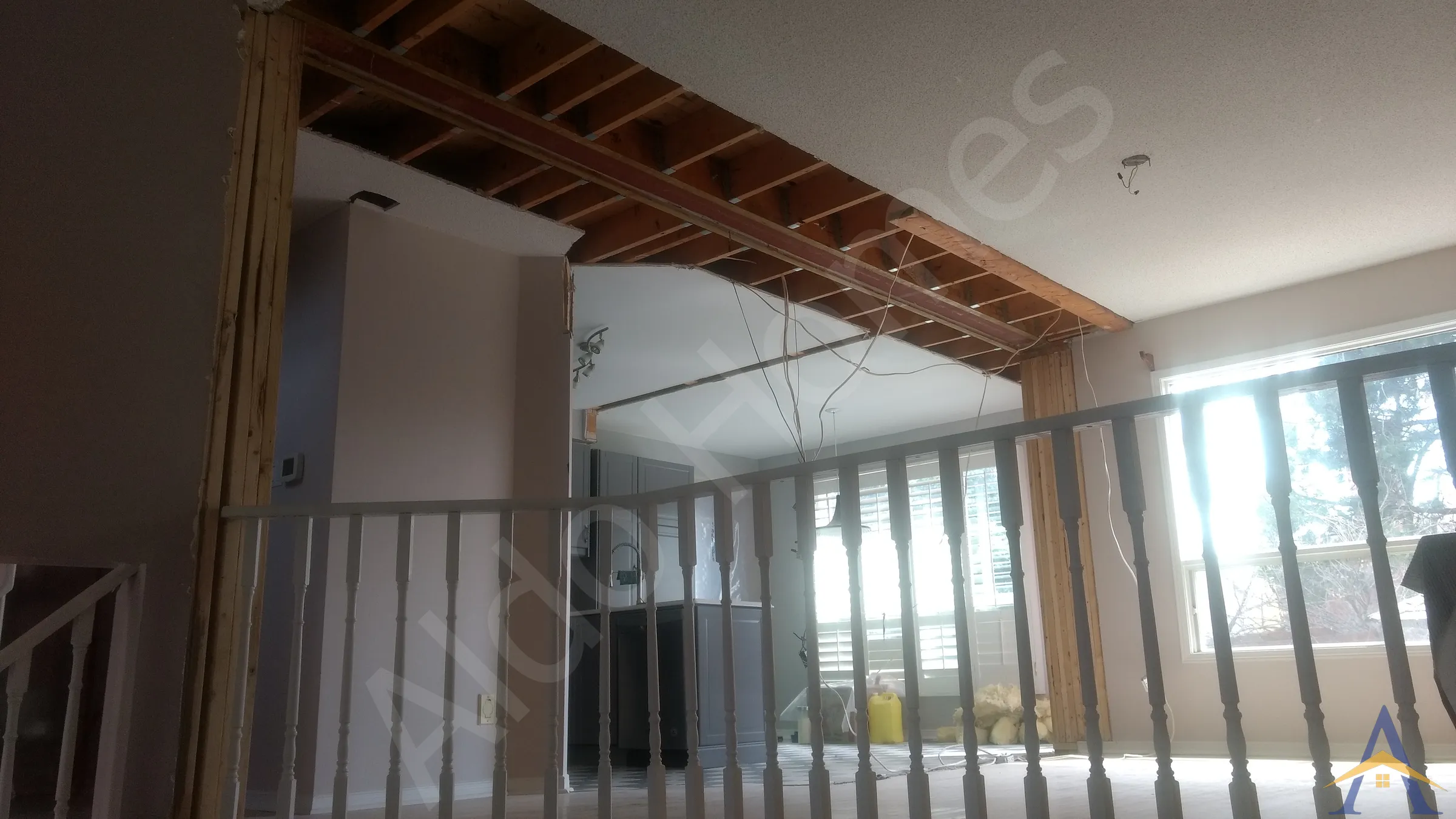 Load Bearing Wall Removal - Two Story - River Oaks Blvd, Oakville - Image 9