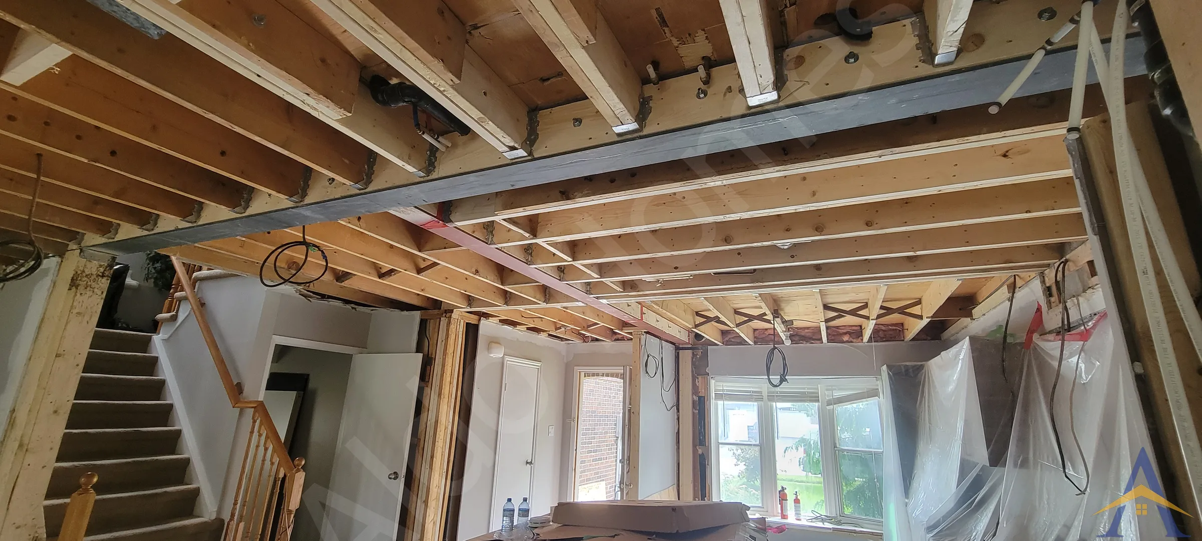 Load Bearing Wall Removal - Two Story - Shadybrook Dr, Pickering - Image 5