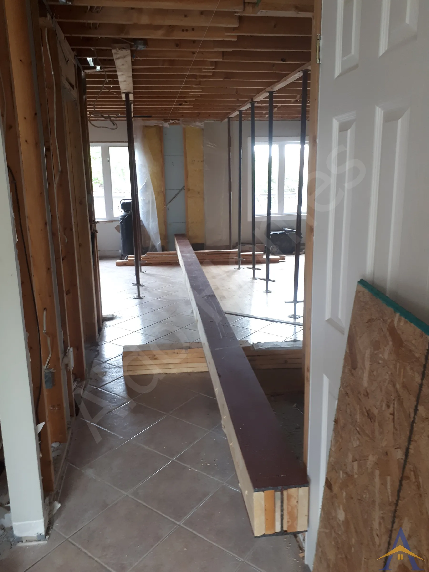 Load Bearing Wall Removal - Two Story - Stillmeadow Rd, Oakville - Image 3