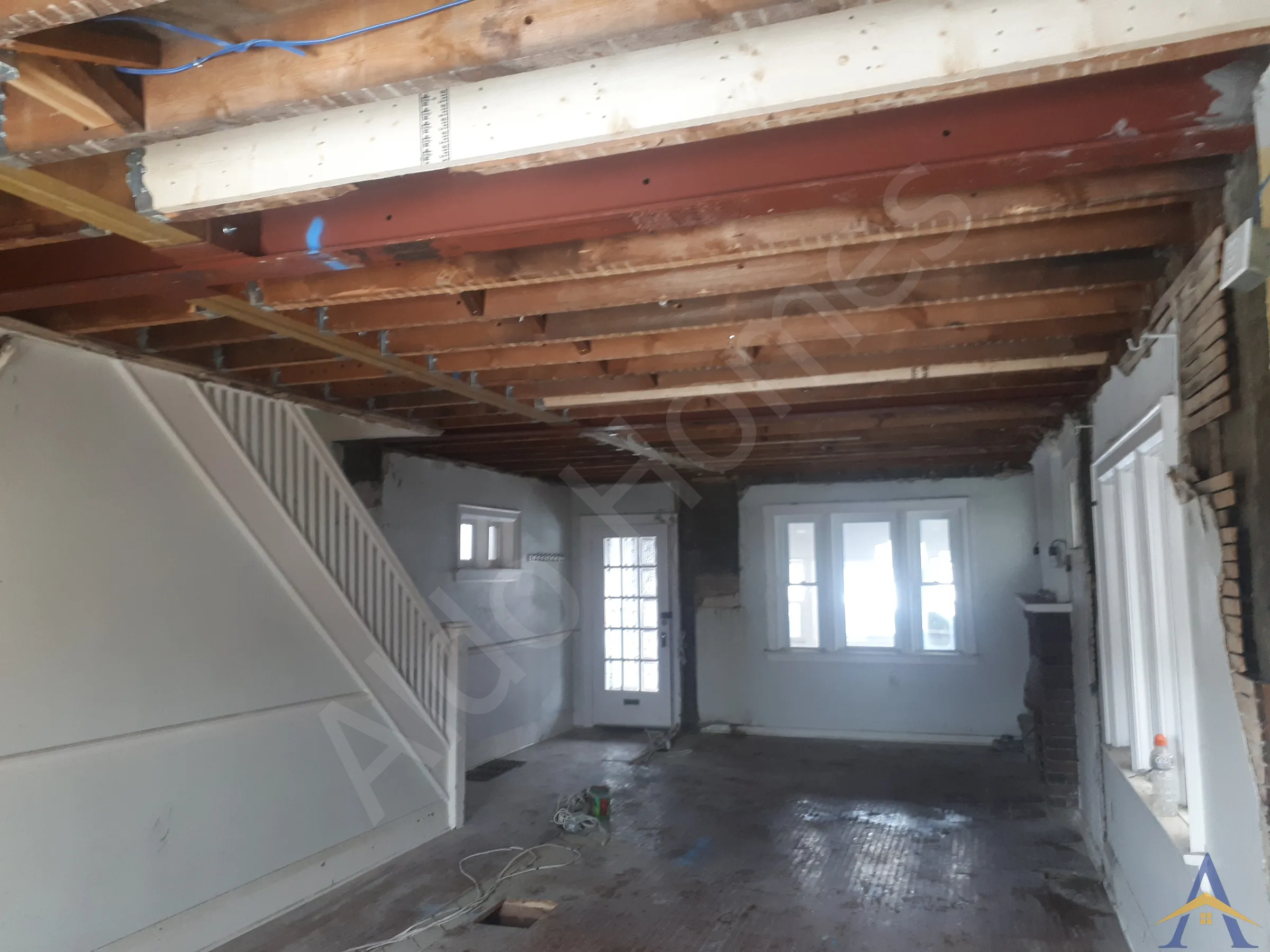 Load Bearing Wall Removal - Two Story - Willard Avenue, Toronto - Image 6