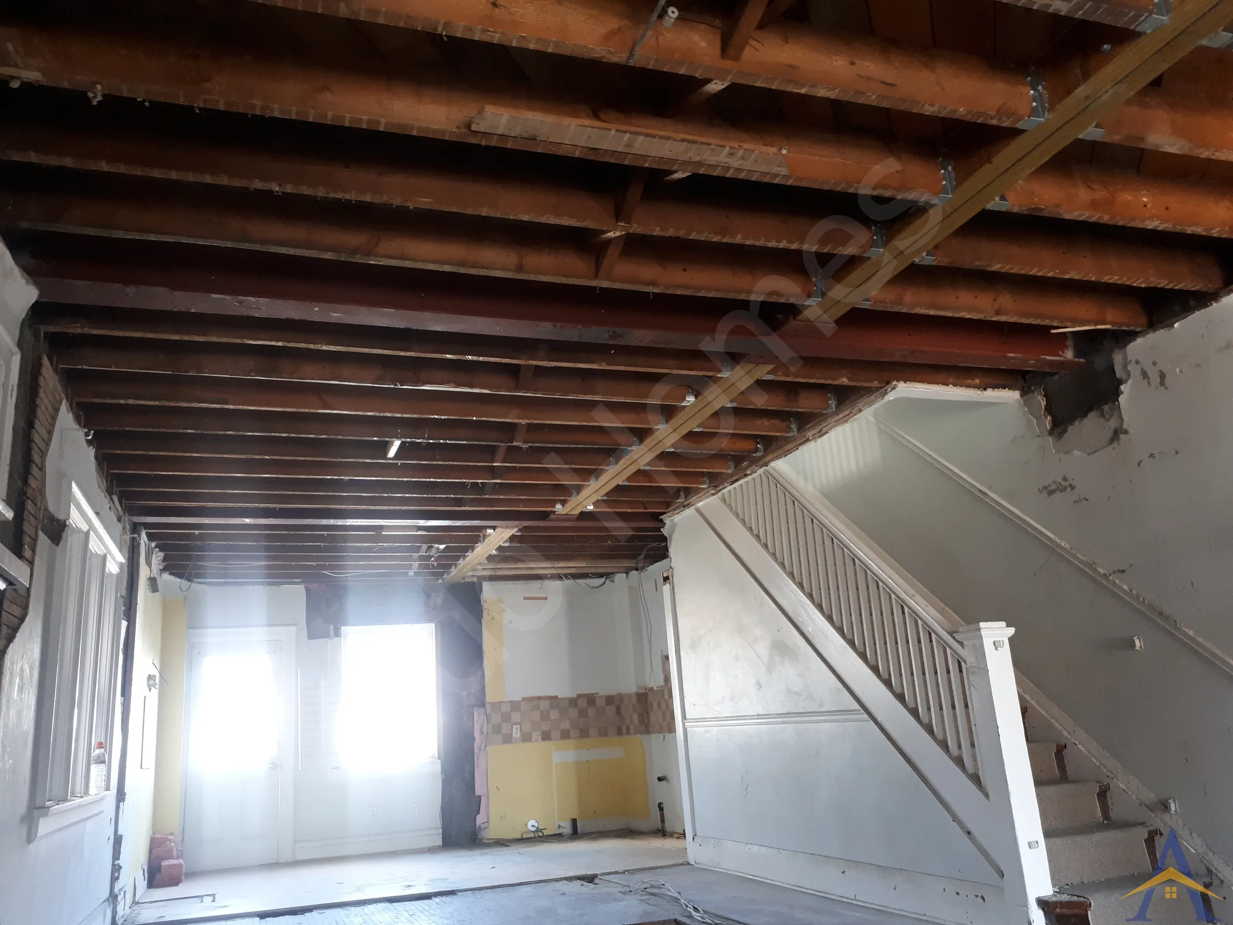 Load Bearing Wall Removal - Two Story - Willard Avenue, Toronto - Image 9