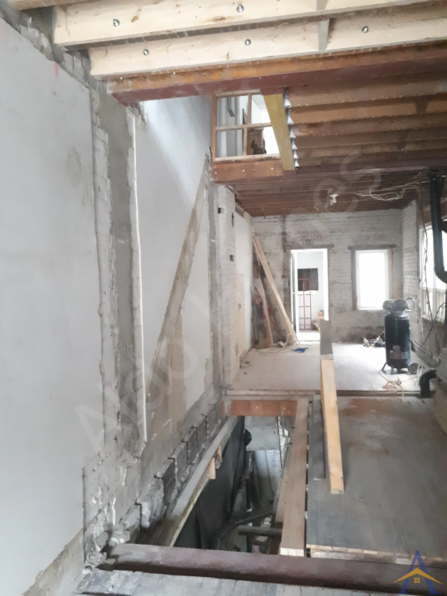 Load Bearing Wall Removal - Two Story - Woodbine, Toronto - Image 6