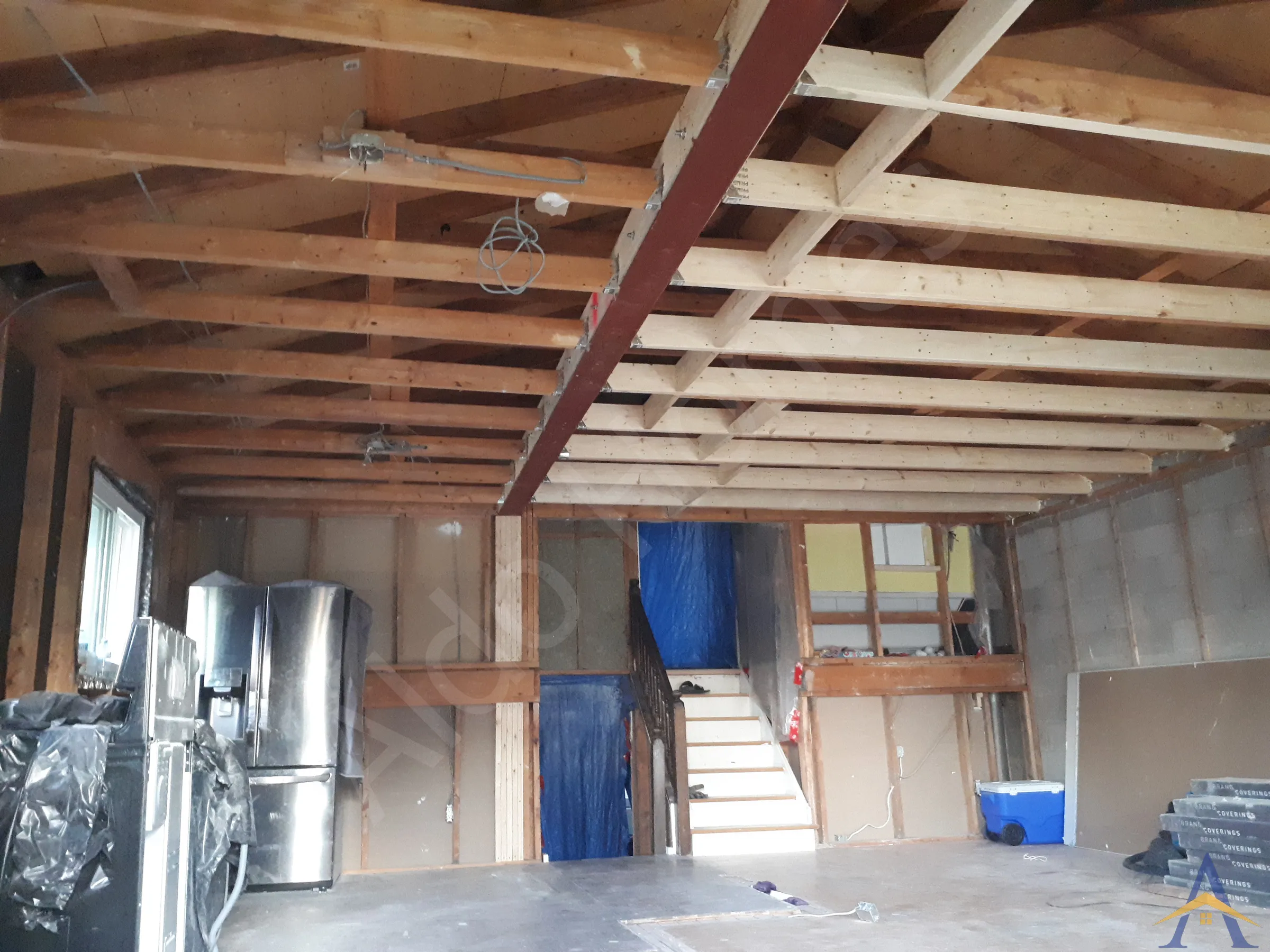 Load Bearing Wall Removal - Bungalow - Palletine, Oakville - Image 7