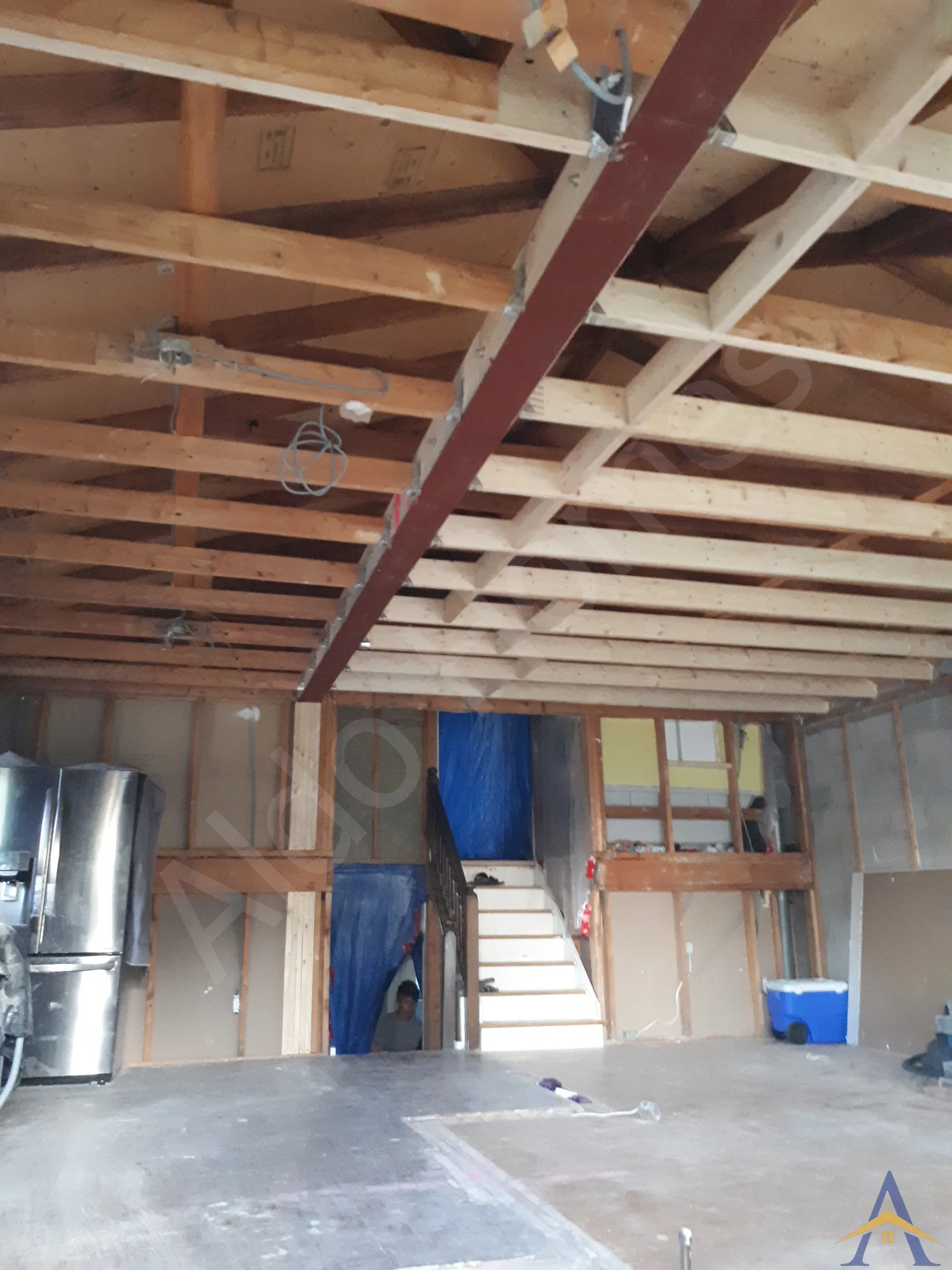 Load Bearing Wall Removal - Bungalow - Palletine, Oakville - Image 8