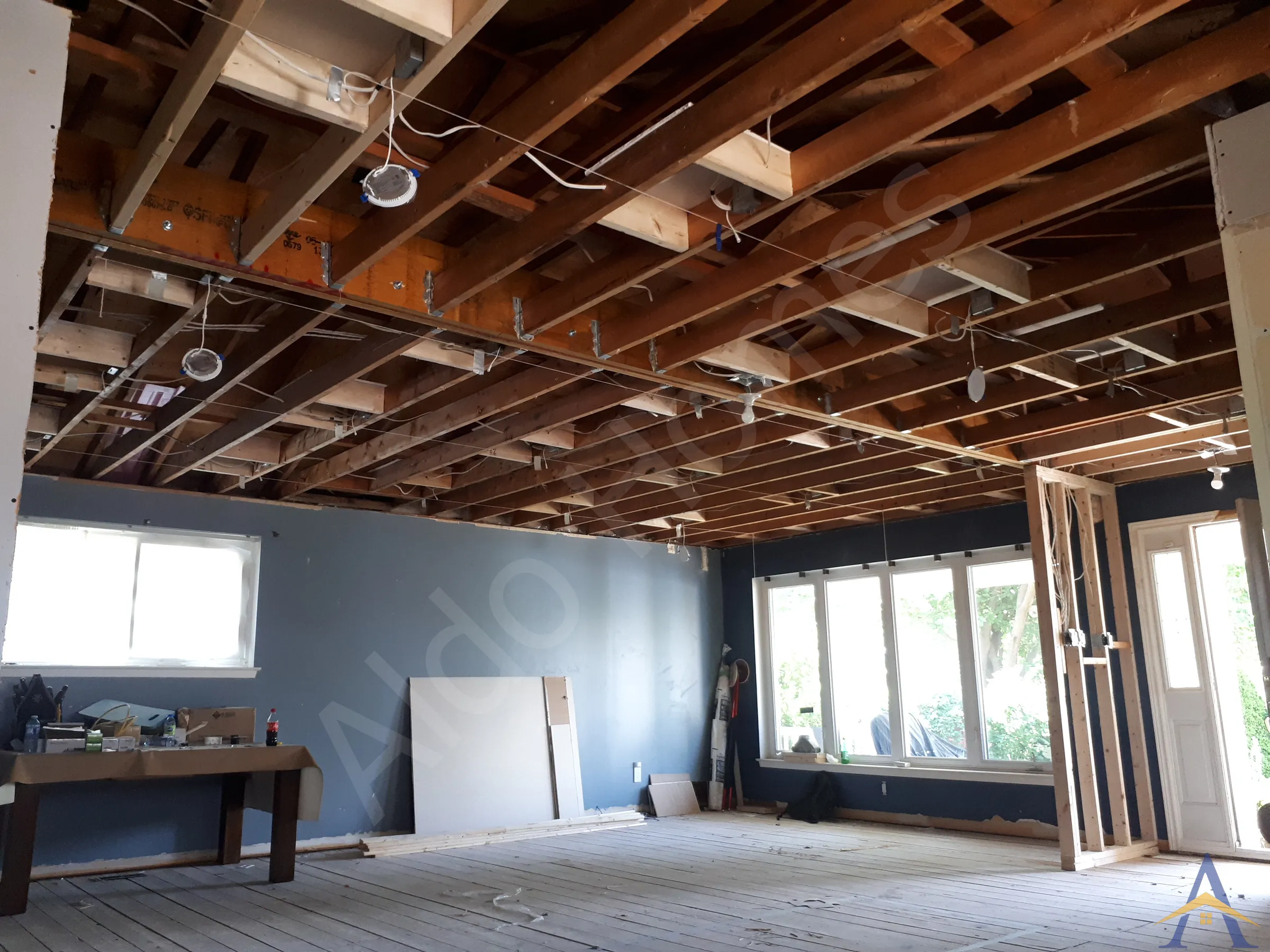 Load Bearing Wall Removal - Bungalow - Prestbury, North York - Image 1